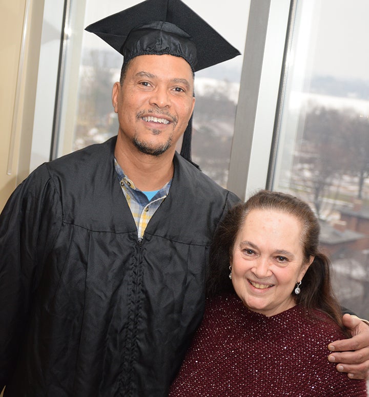 Brian Benford and Emily Auerbach of the UW Odyssey Project.