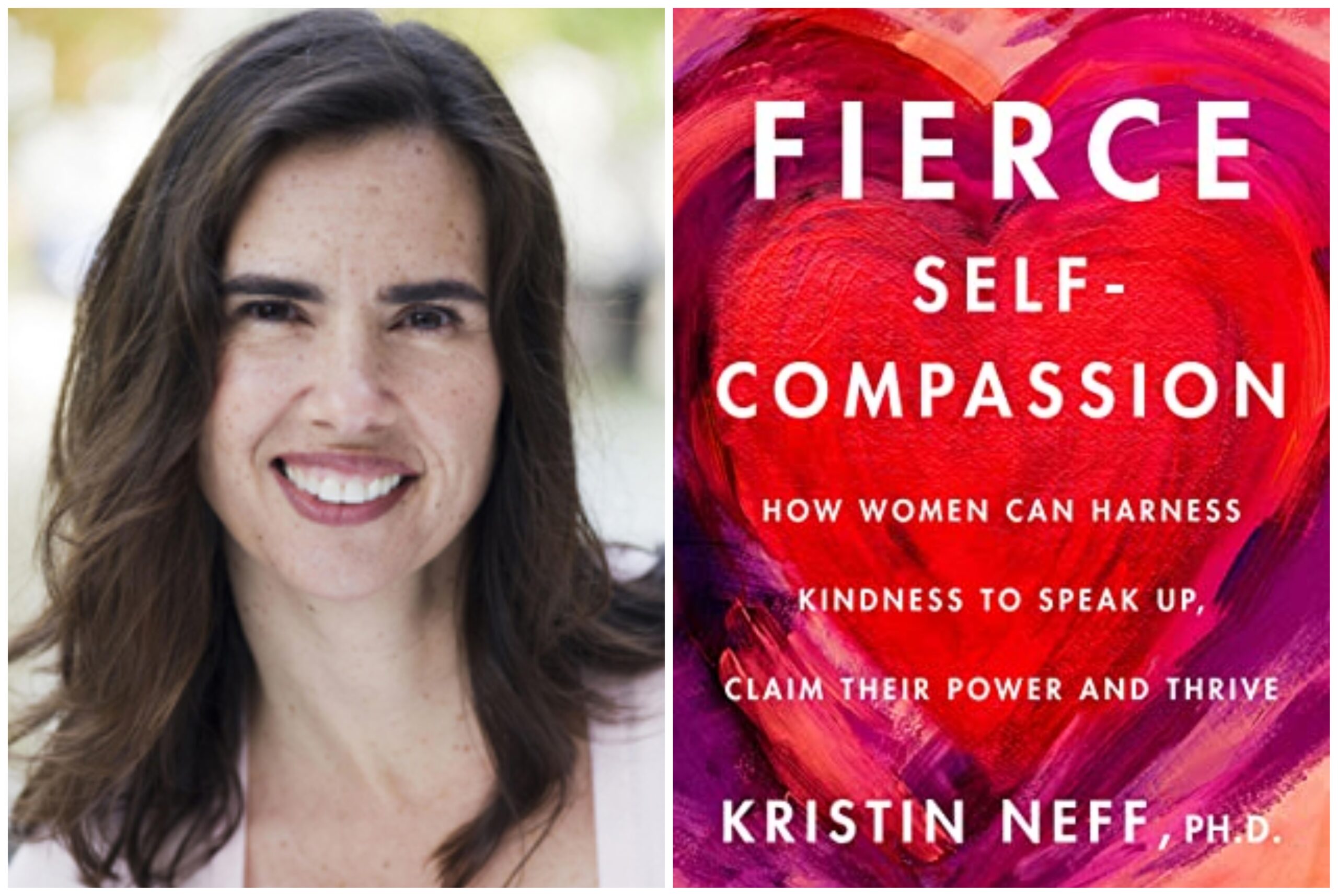 Author Kristin Neff and the cover of her new book