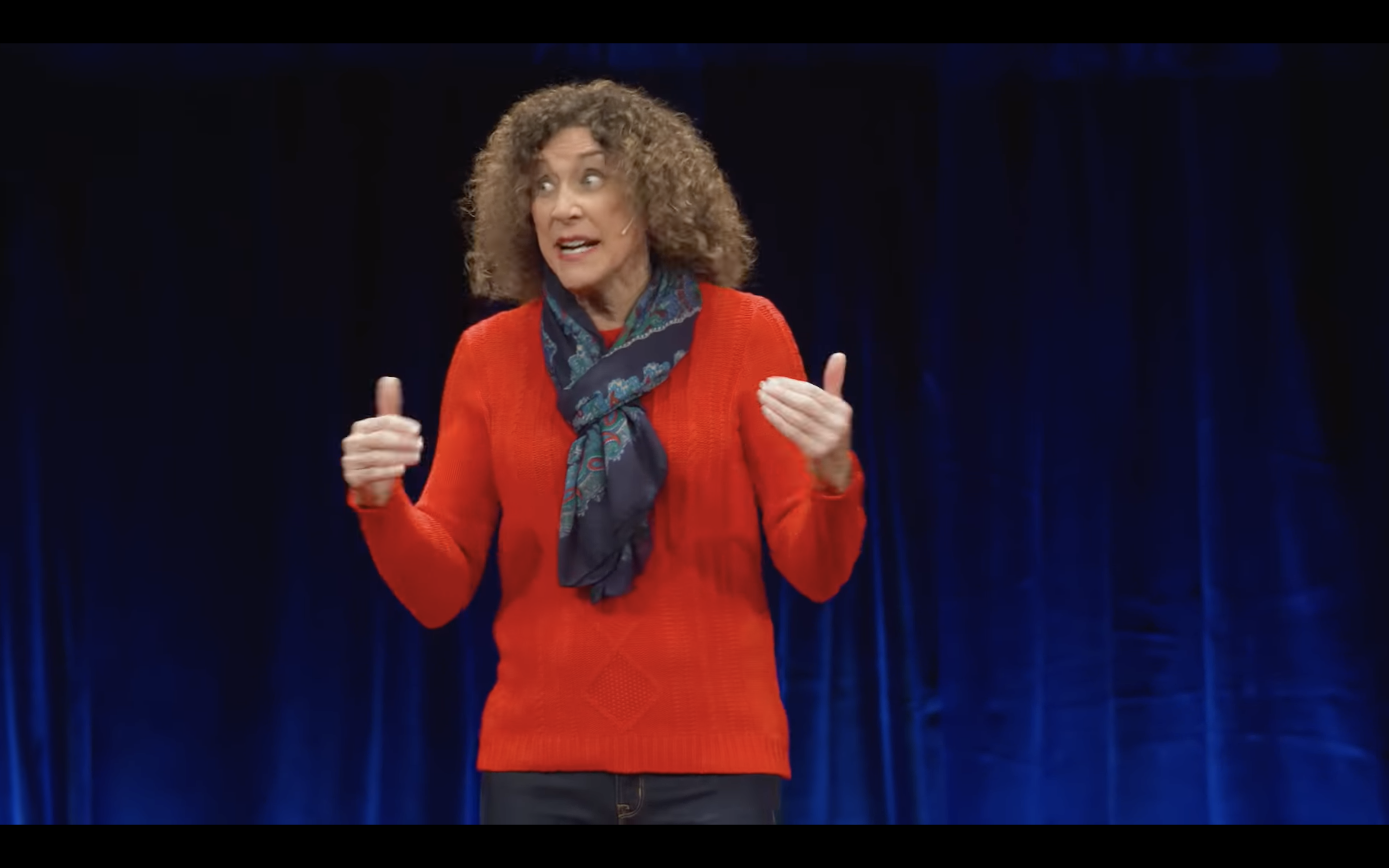 Paula Stone Williams giving a Ted Talk.