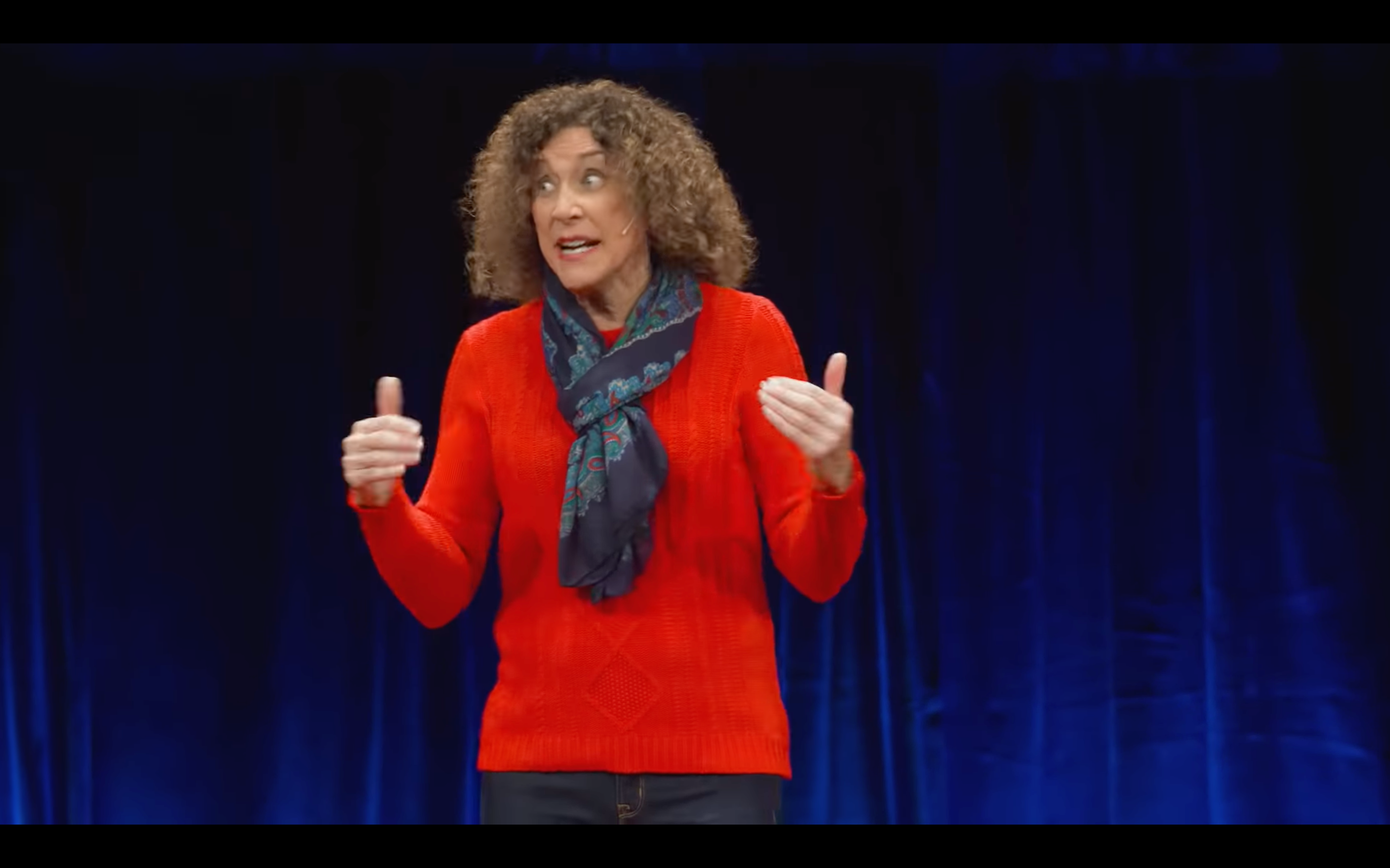 Paula Stone Williams giving a Ted Talk.