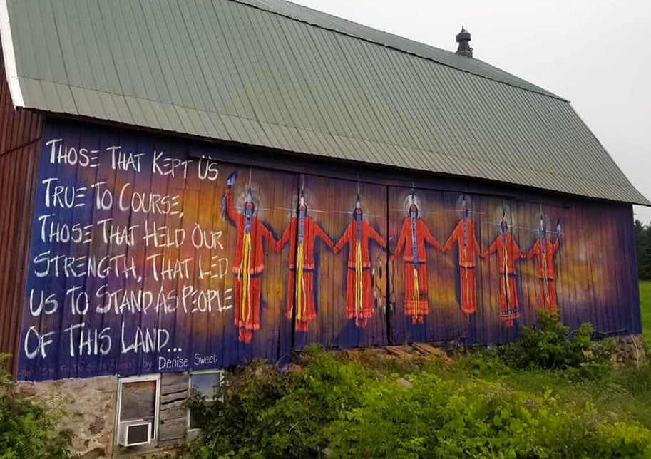 Christopher Sweet's piece at Fernwood Acres in Amherst