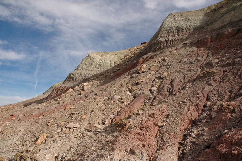 Morrison Formation at Como Bluff in Wyoming