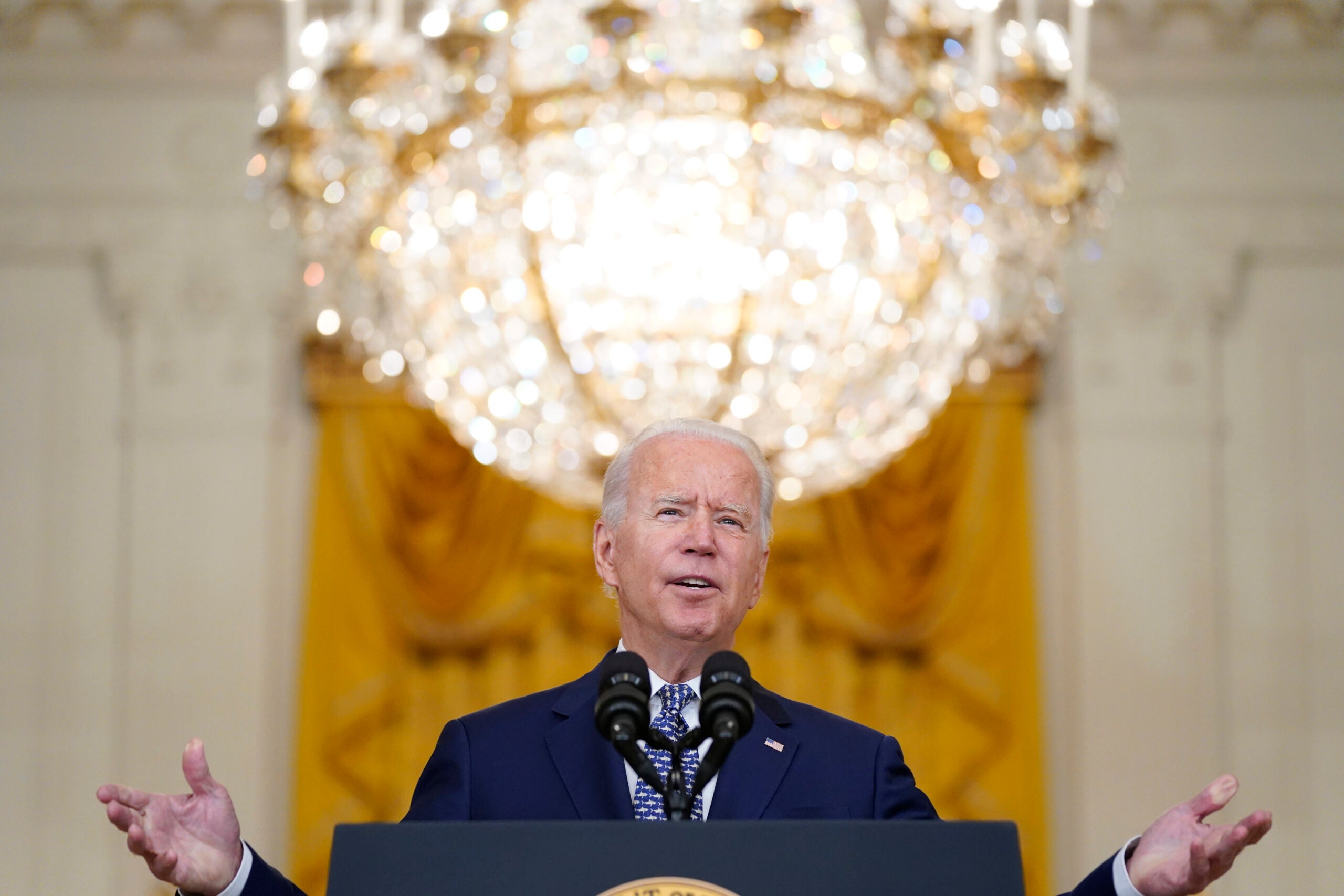 President Joe Biden speaking