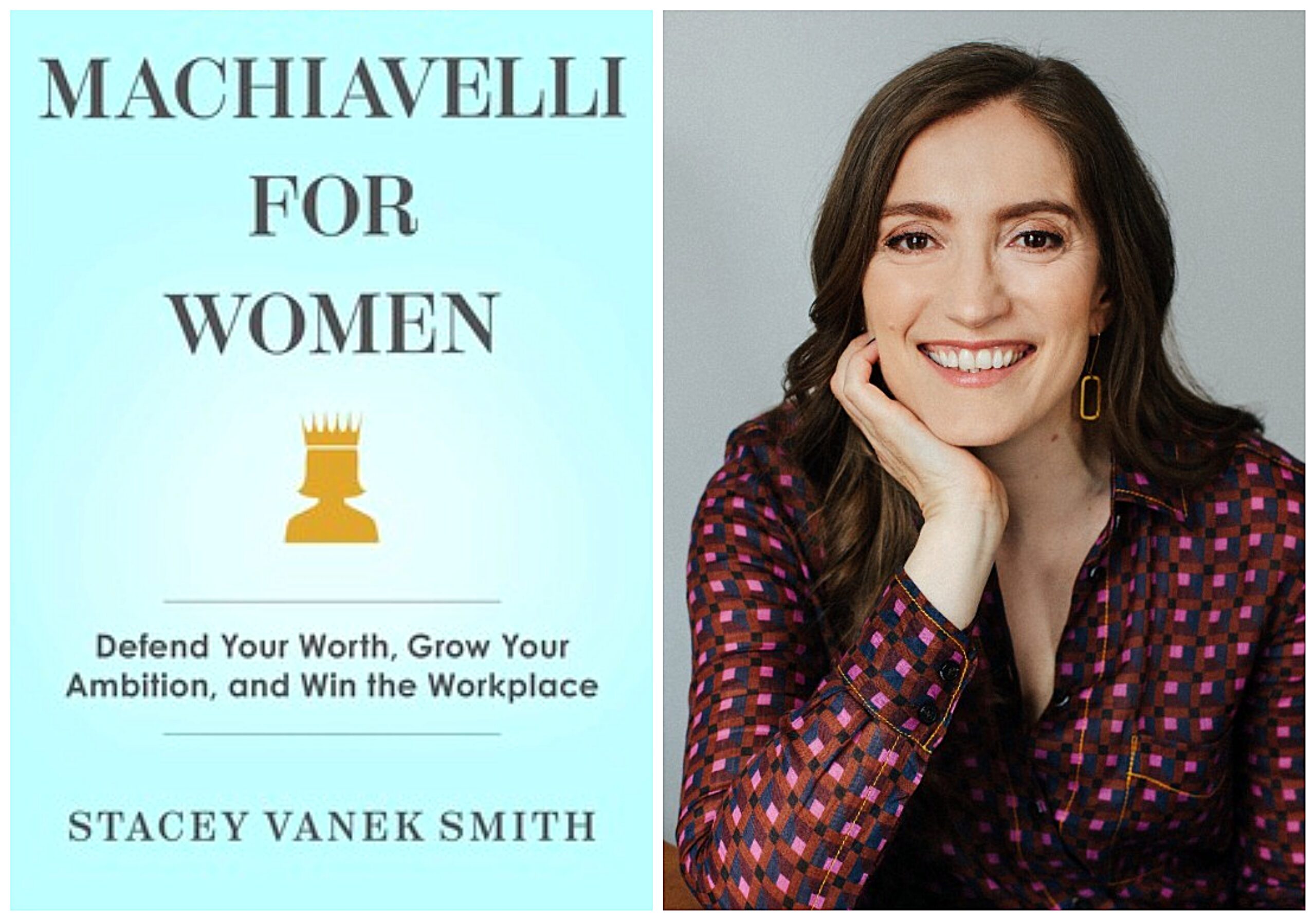 NPR co-host of the show The Indicator from Planet Money with the cover of her new book "Machiavelli for Women."