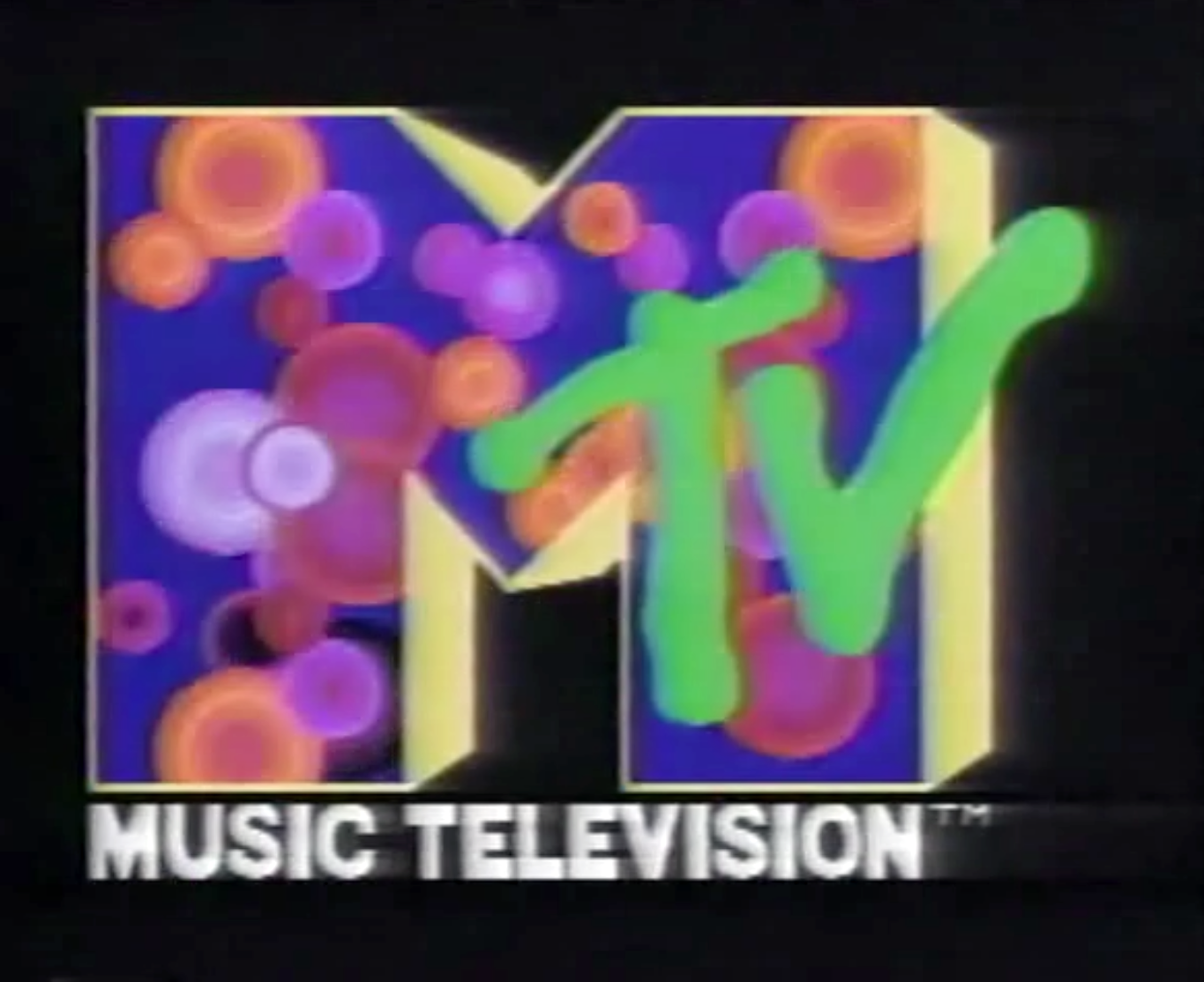 An MTV logo from 1982