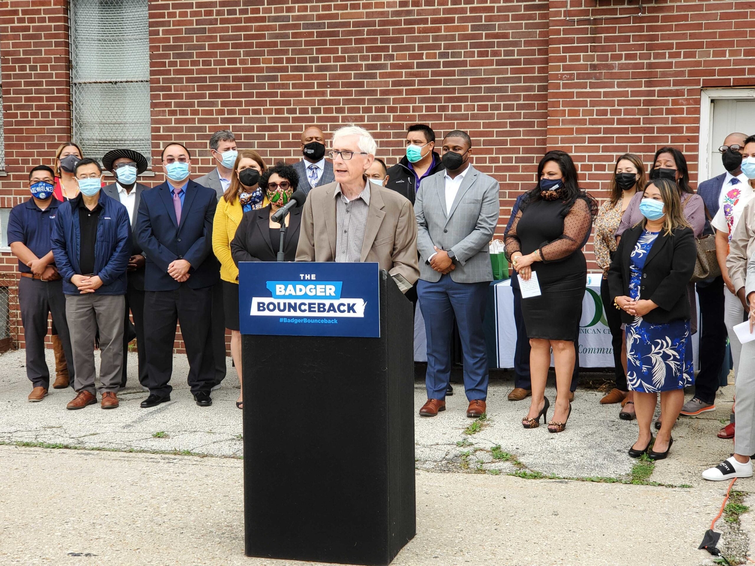 Gov. Tony Evers announces $75 million in new grant programs