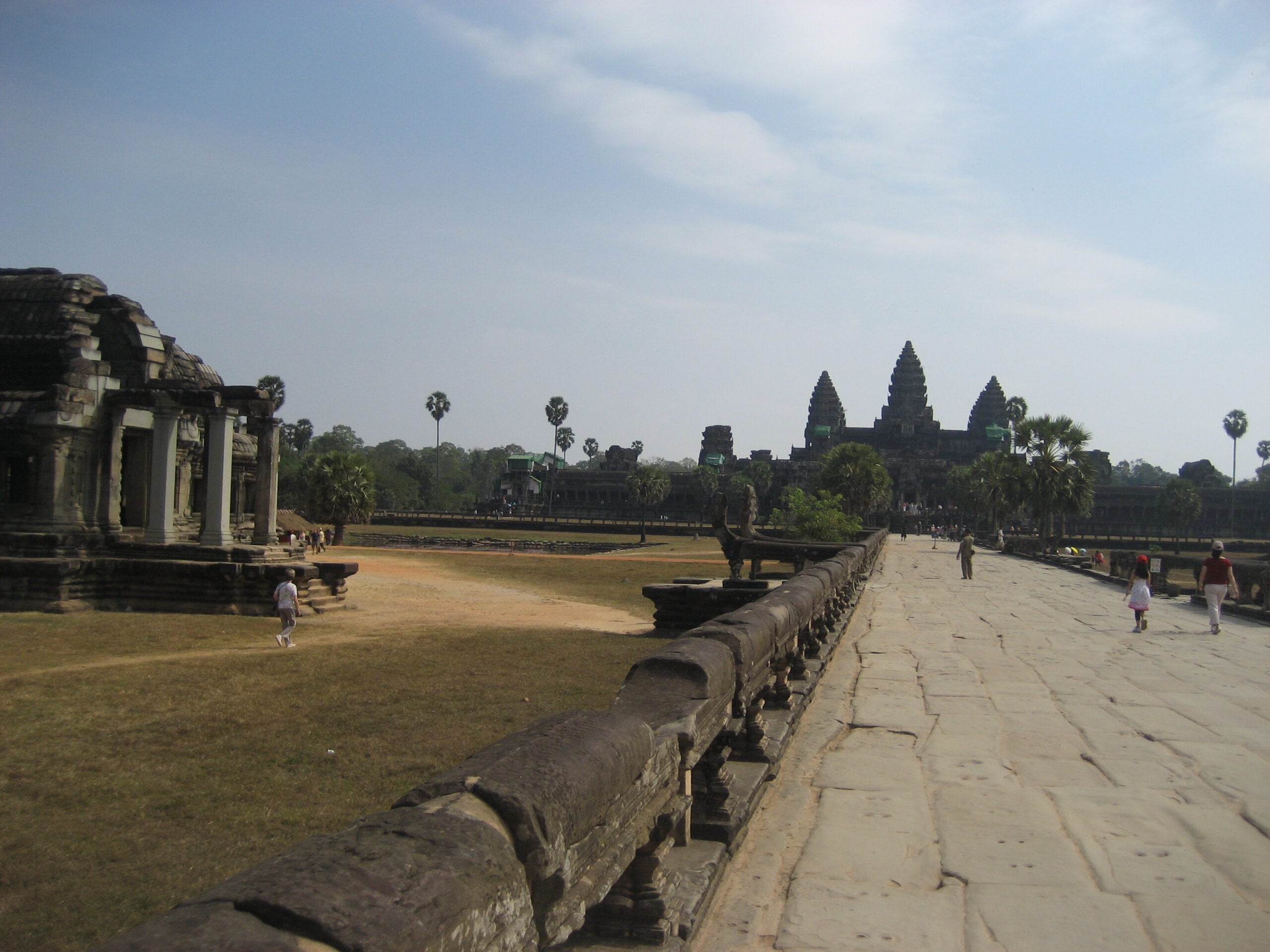 Angkor Wat ruins in Cambodia