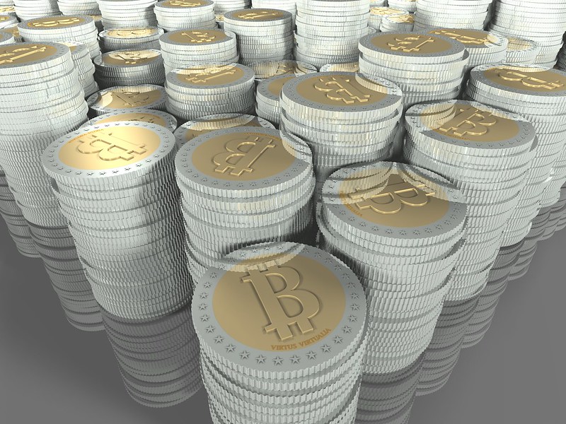 "A pile of Bitcoin."