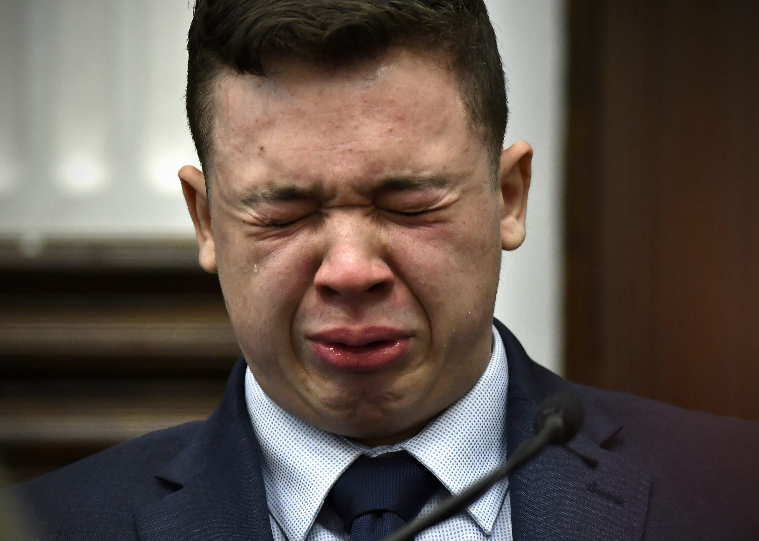 Kyle Rittenhouse breaks down on the stand as he testifies about his encounter with the late Joseph Rosenbaum