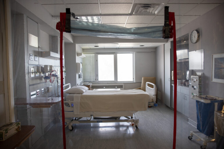 A room in the intensive care unit dubbed 