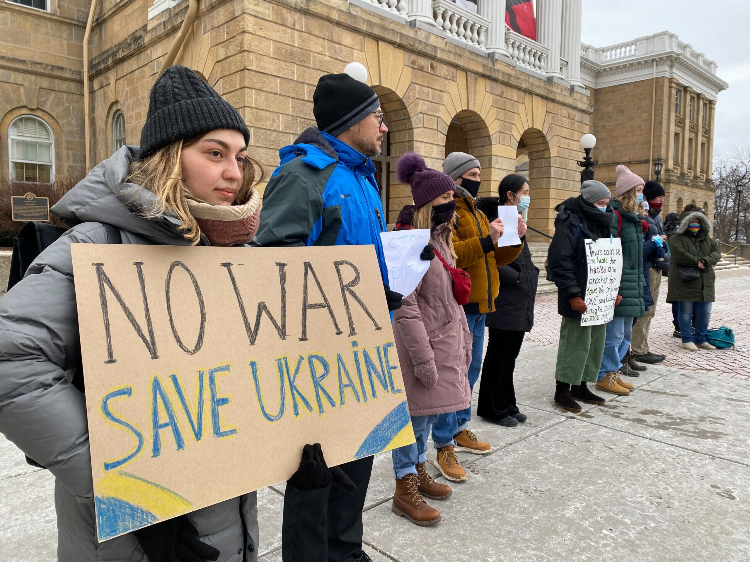 Ukraine, protest, UW-Madison, Russia
