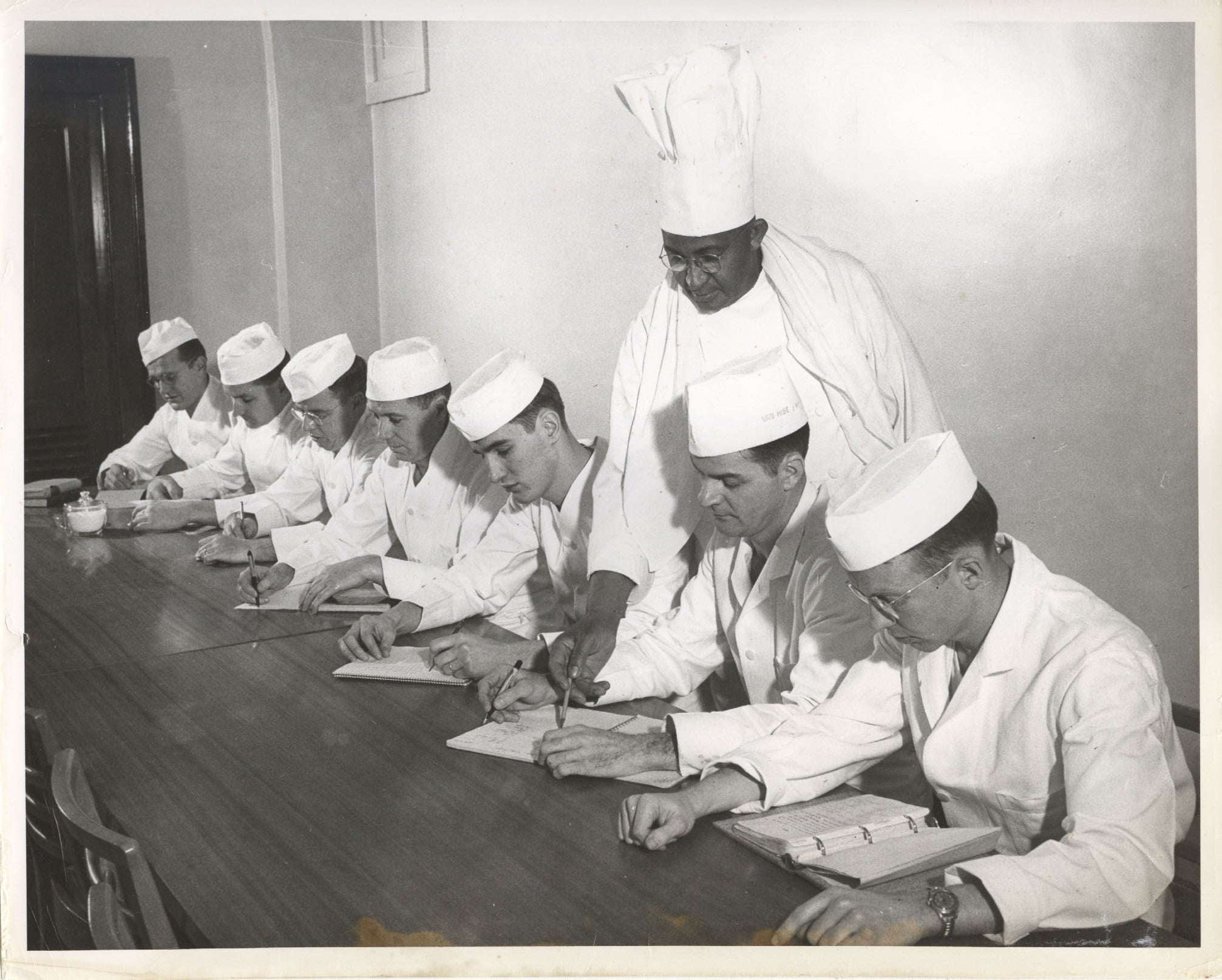 Carson Gulley teaches chef apprentices