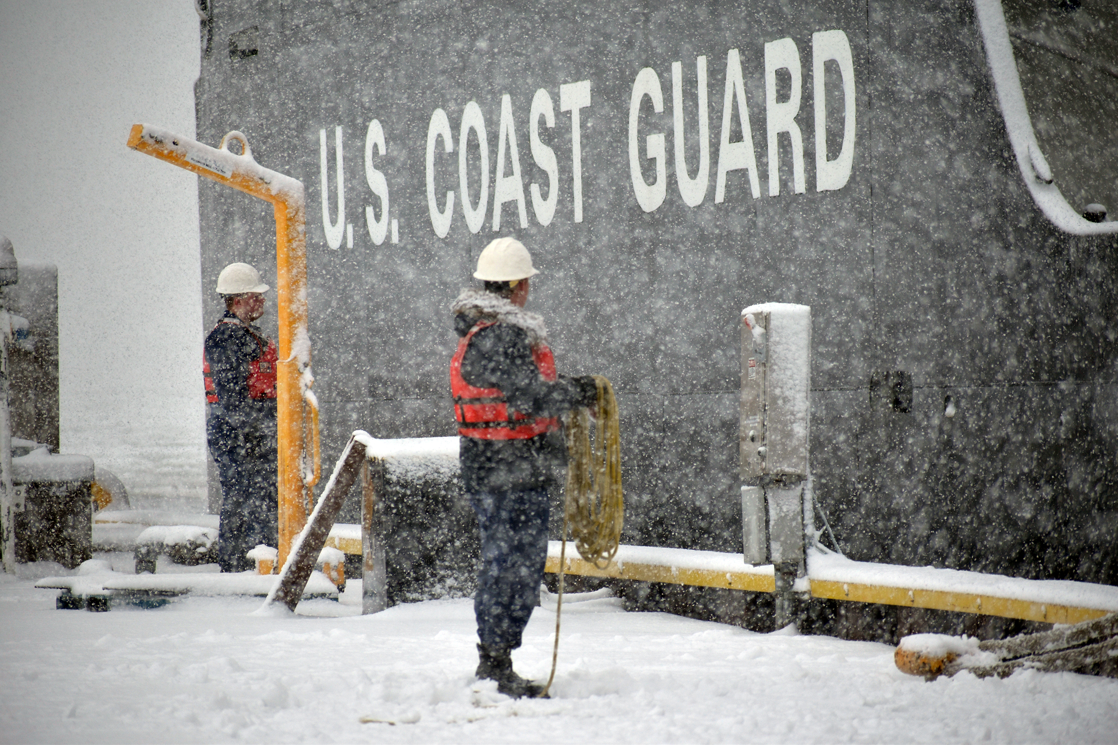 Coast Guard crew