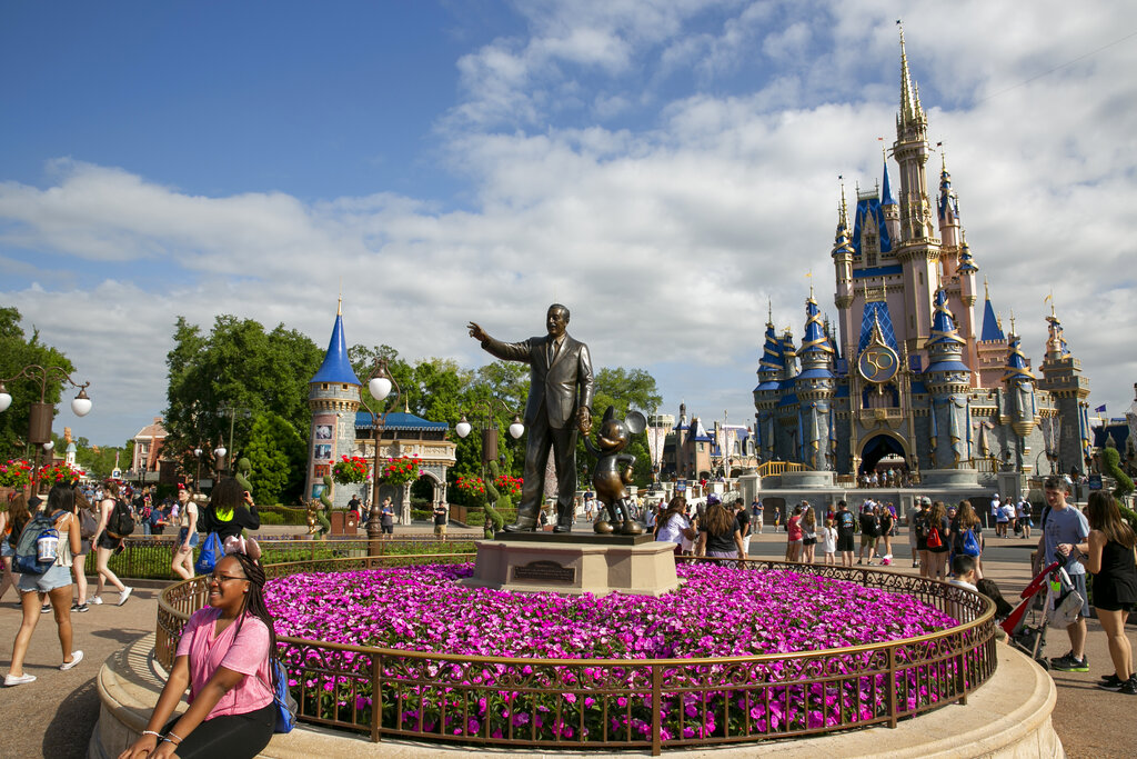 Visitors at Walt Disney World