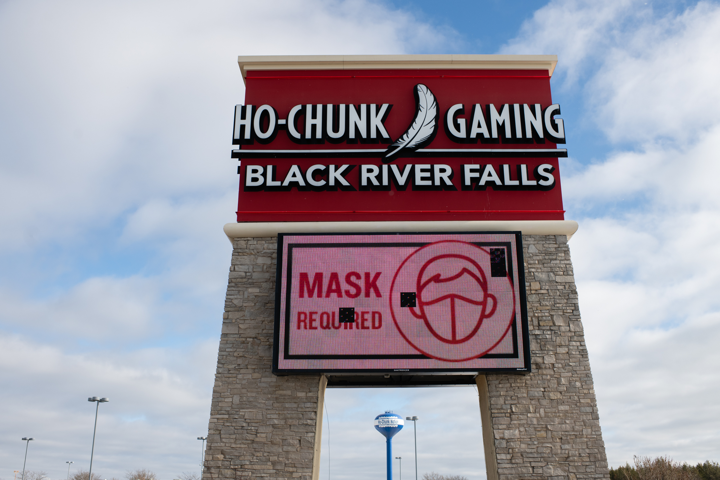 Ho-Chunk Gaming Black River Falls is seen in Black River Fall