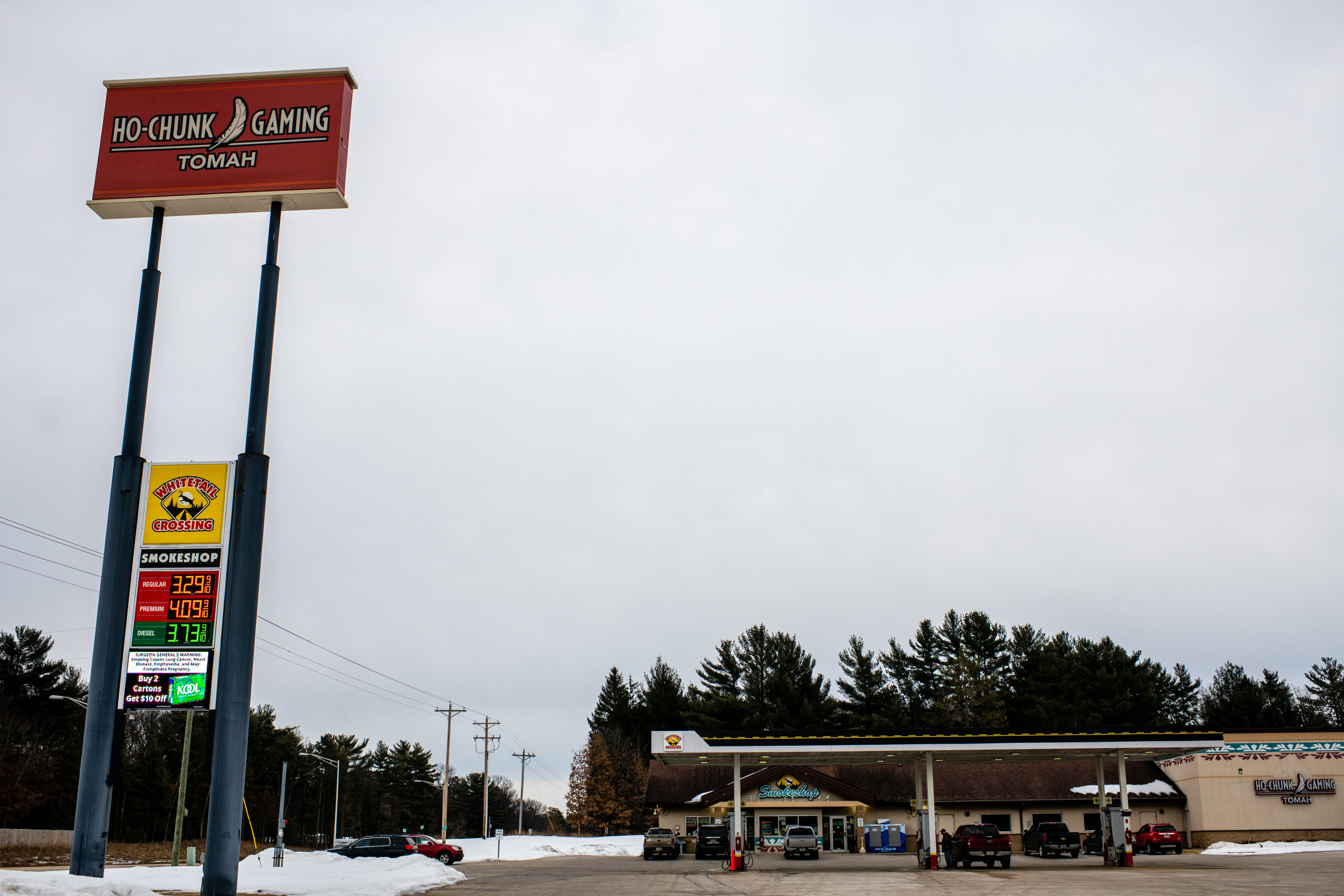 Ho-Chunk Gaming Tomah is seen in Tomah, Wis.