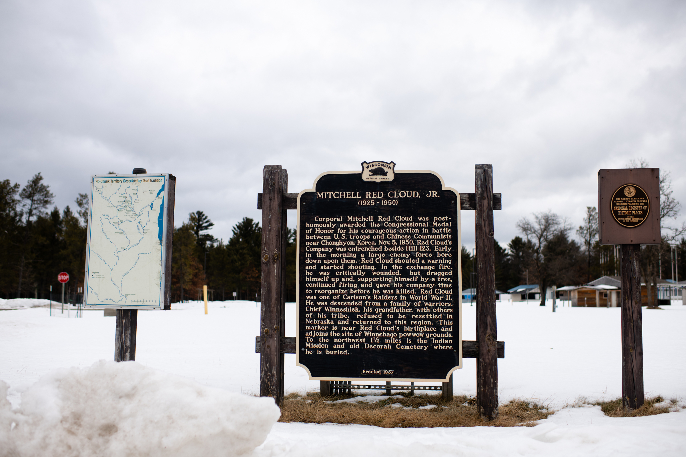 The Andrew Blackhawk Memorial Pow-Wow Grounds