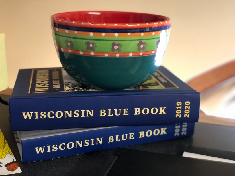 Next ‘Blue Book’ features history of Wisconsin Capitol press
