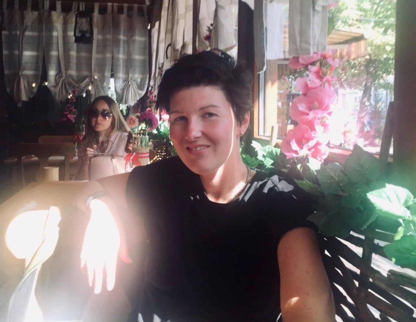 La Crosse resident Olena Belka, a native of Odessa, Ukraine and pictured in a Ukrainian restaurant, helps coordinate the Ukraine Food Relief Campaign.