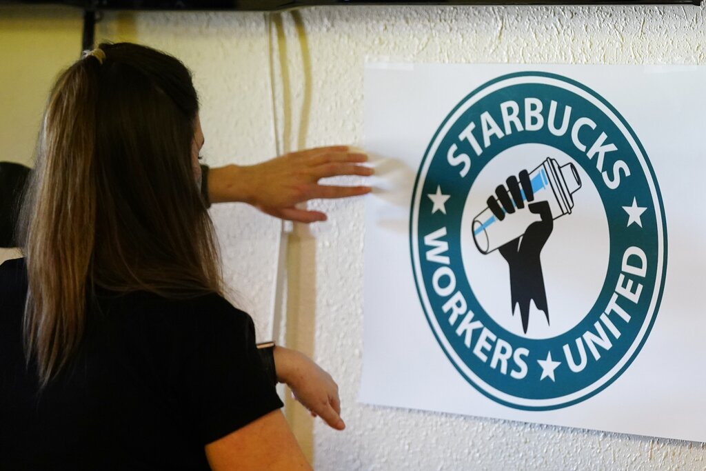 Wisconsin union organizer says Starbucks fired him days after union vote
