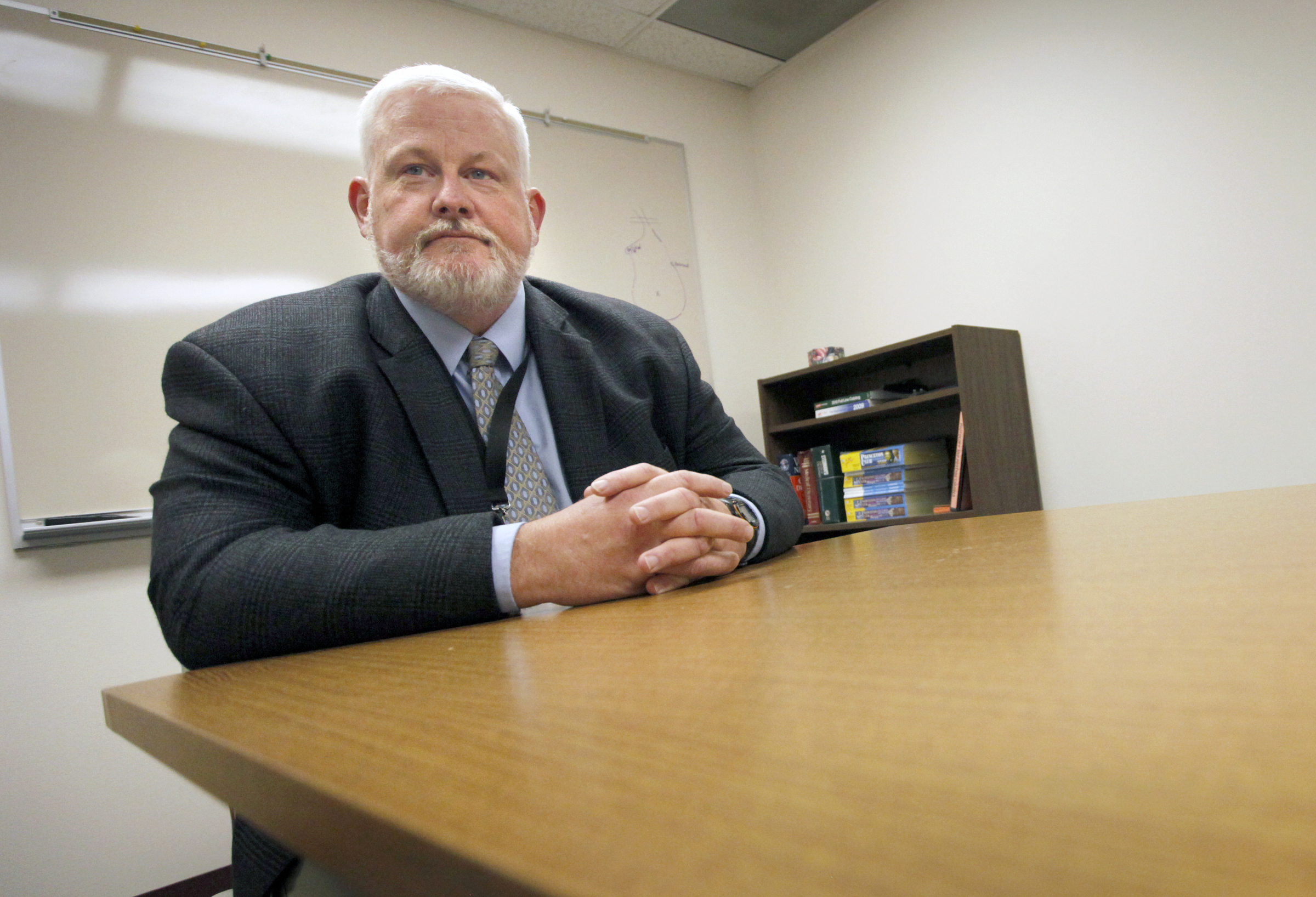 Barry Irmen in his office