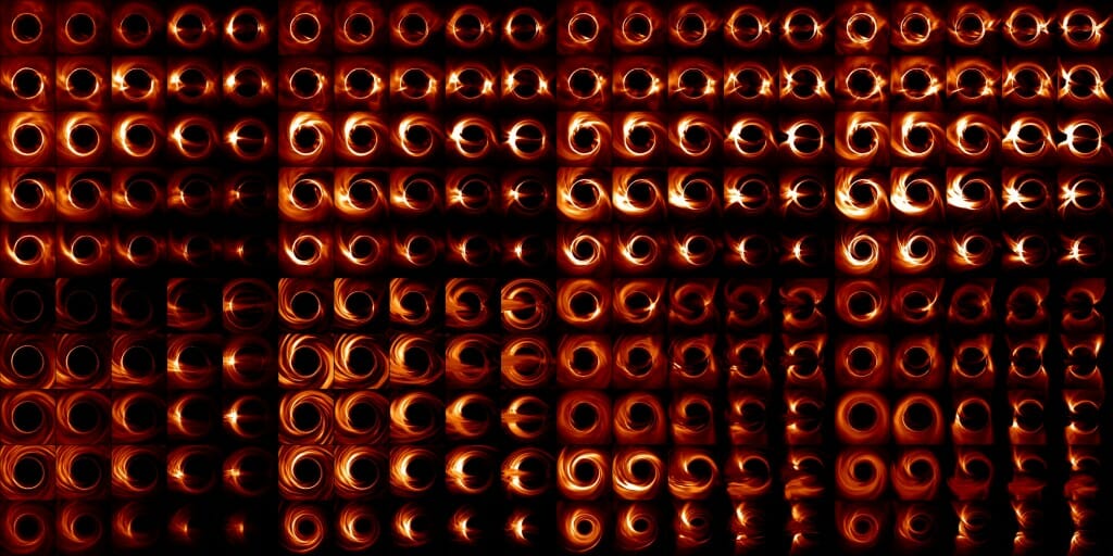 Using a UW–Madison-led computing network, scientists ran millions of simulations of Sagittarius A*