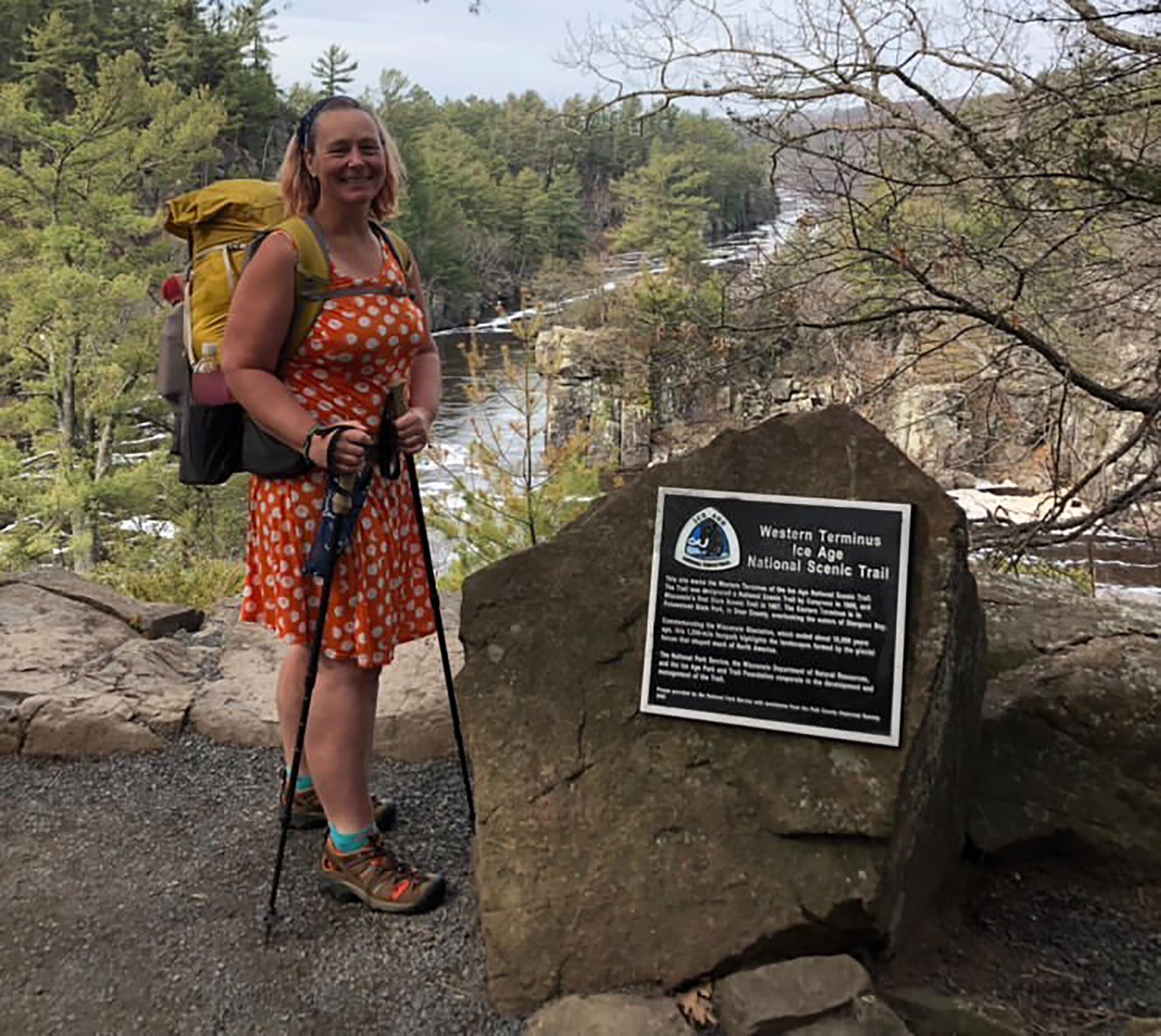 Arlette Laan will soon be the first female hiker to complete all 11 national scenic trails