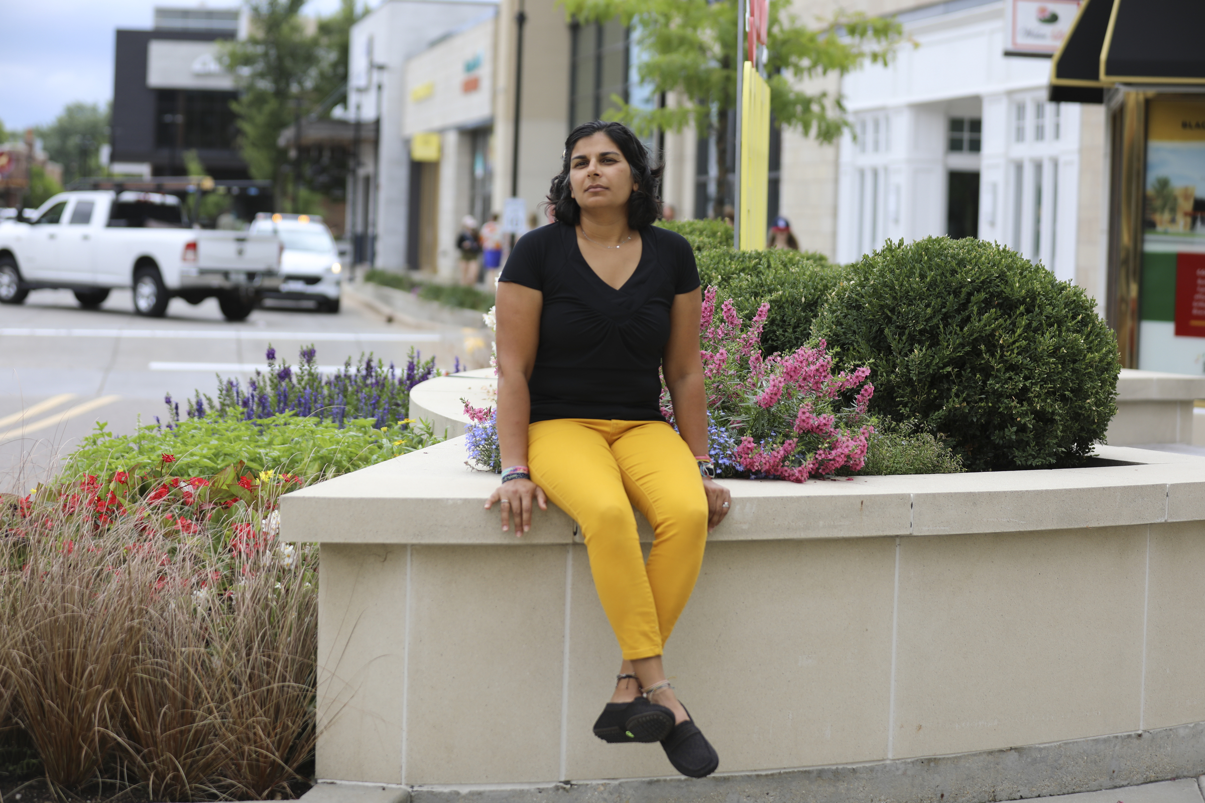 Dr. Shefaali Sharma, a Madison-based obstetrician and gynecologist, is photographed in Madison