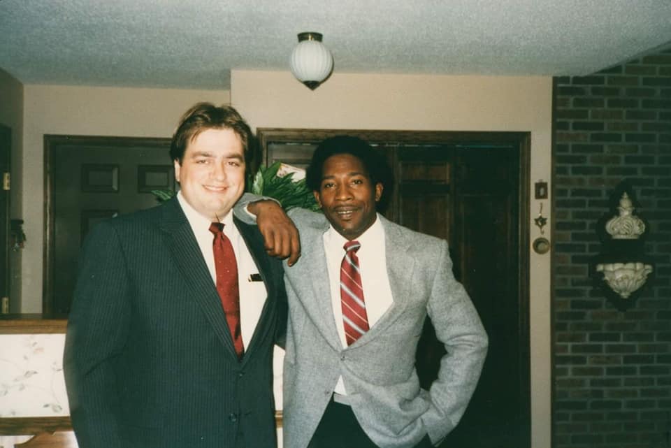 Brian Brandstetter and Ernesto Rodriguez in the early 1980s