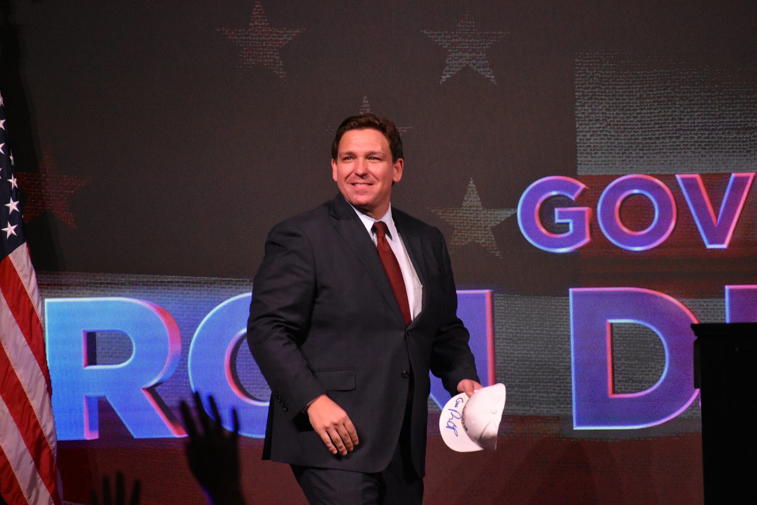 At Michels rally, Florida Gov. Ron DeSantis says Wisconsin can follow his state’s conservative lead