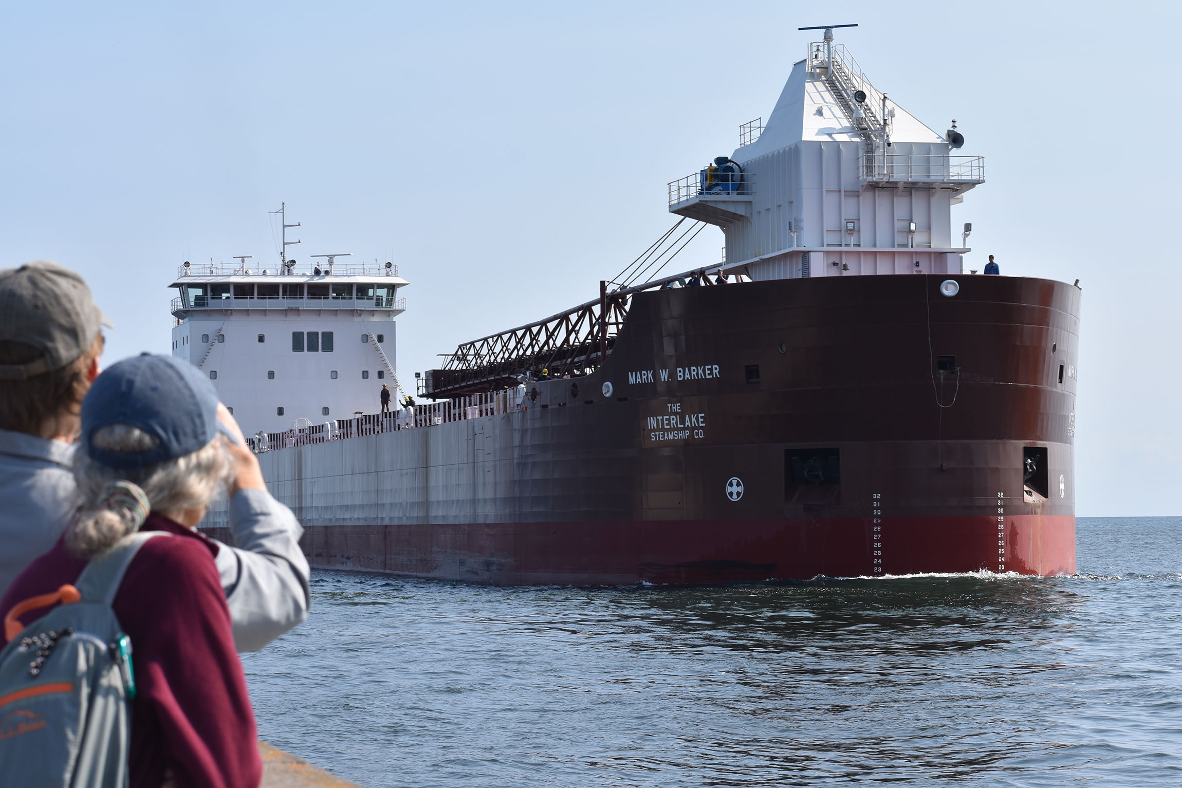 Mark W. Barker arrives in the Twin Ports