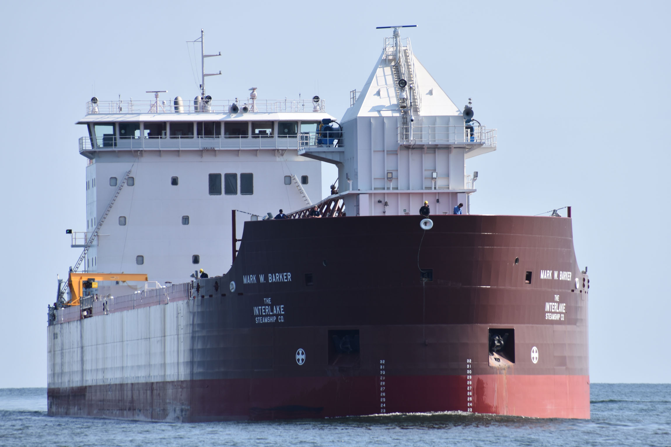 Mark W. Barker sails into the Twin Ports