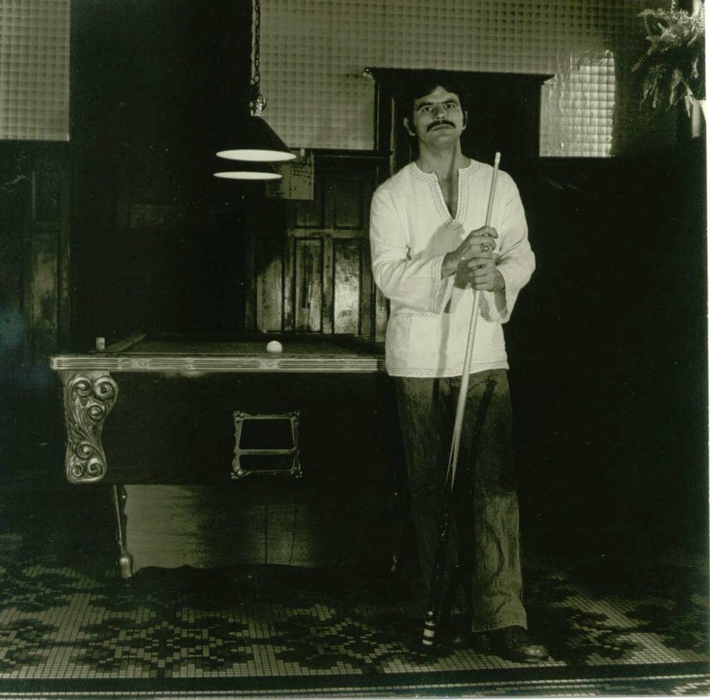 Ricardo Gonzalez at the Cardinal Bar in the 1970s