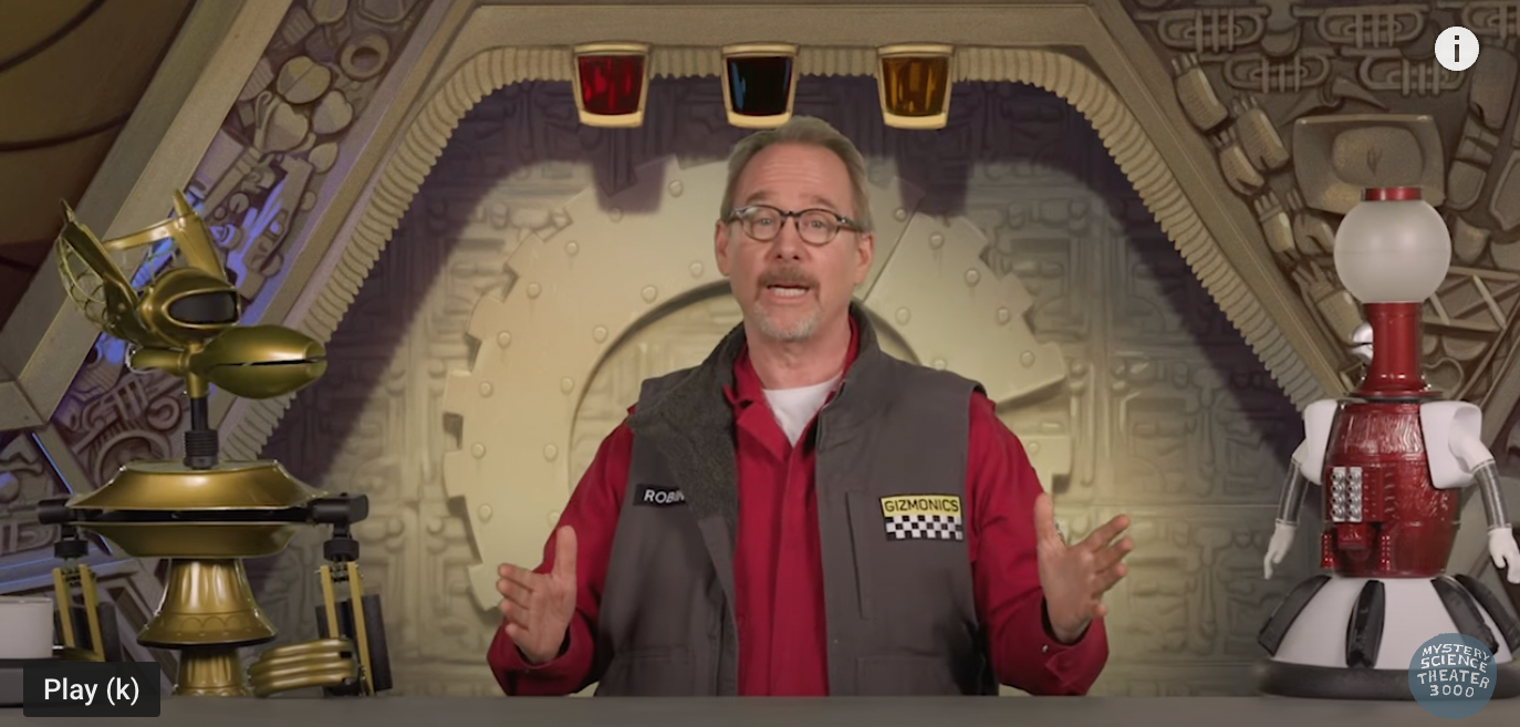 Joel Hodgson announces his 2022 return as Joel Robinson on Mystery Science Theater 3000.