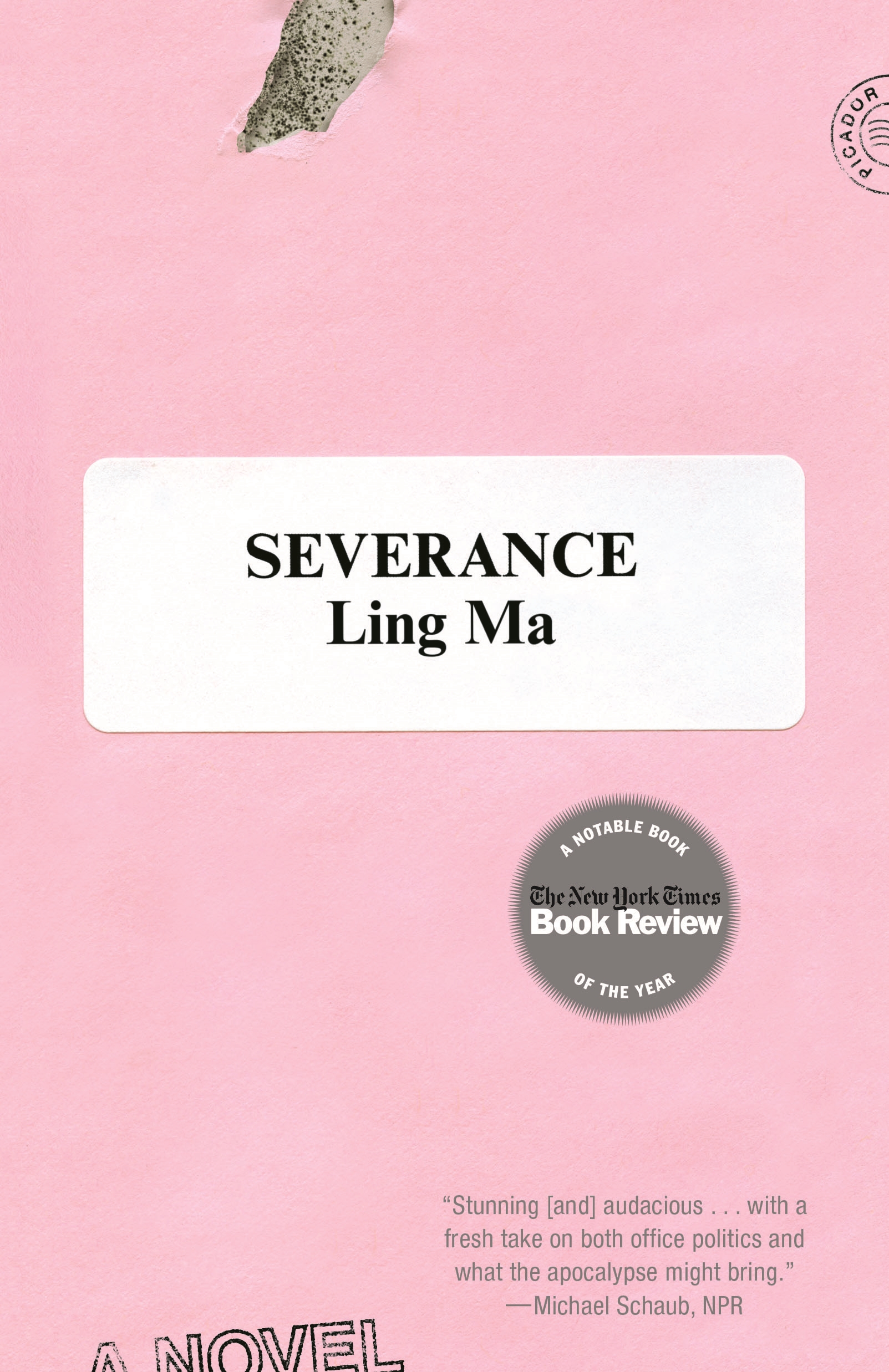 cover of Ling Ma's debut novel, 