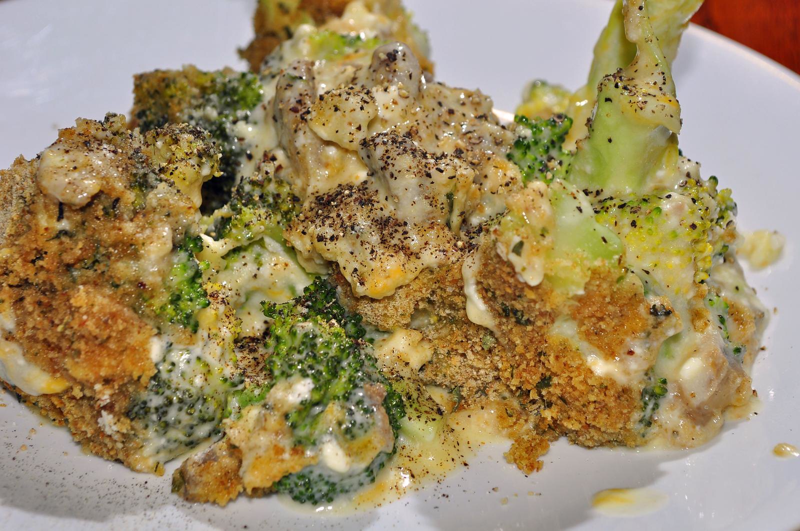 Broccoli Cheddar Chicken & Rice Casserole