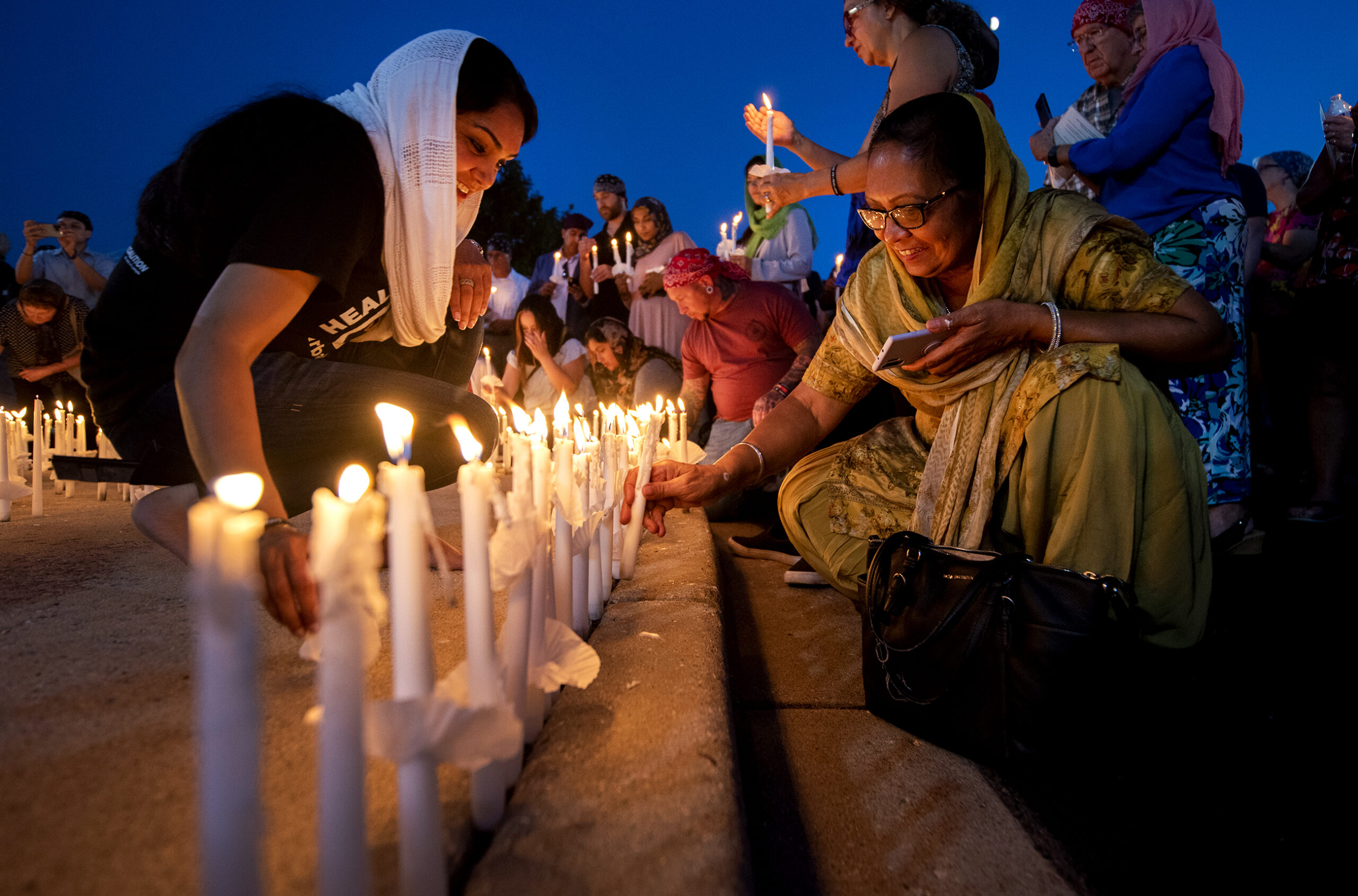 PHOTOS: At candlelight vigil, Sikh Temple of Wisconsin marks 10 years since shooting