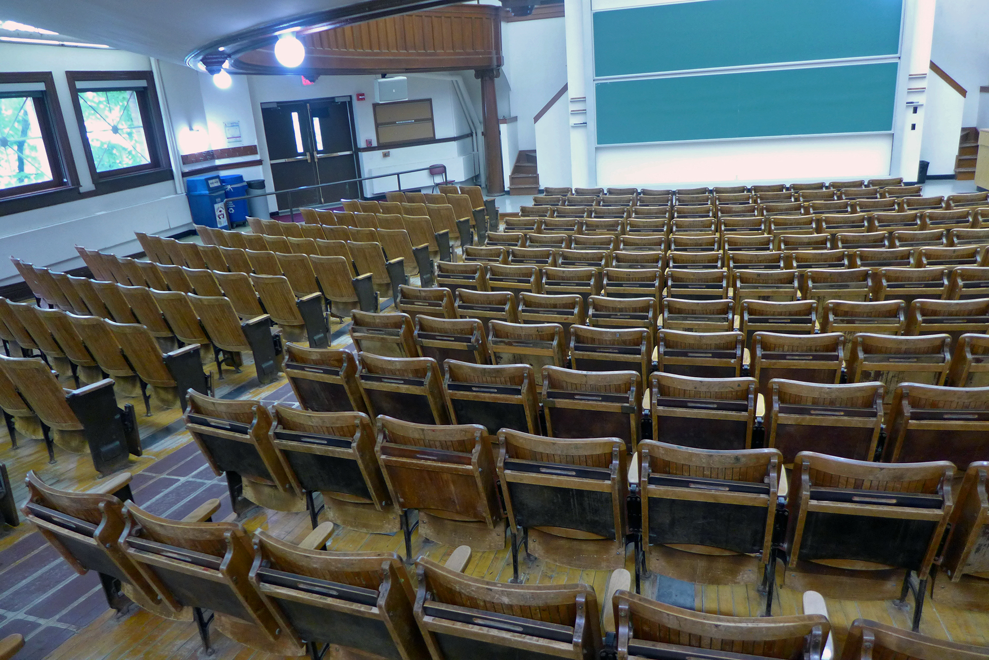 Classroom in Agriculture Hall on UW-Madison's campus