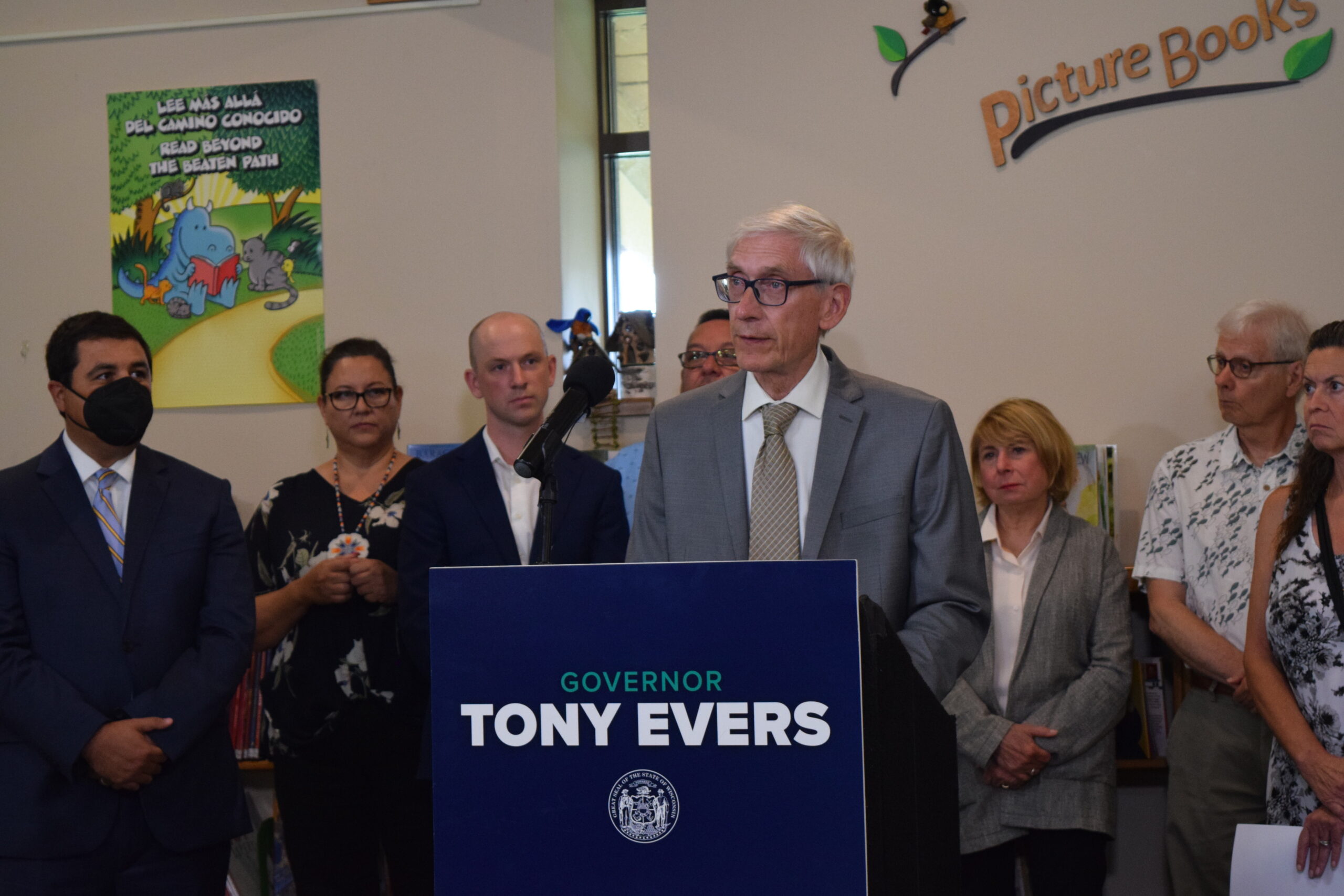 Gov. Tony Evers announces PFAS lawsuit