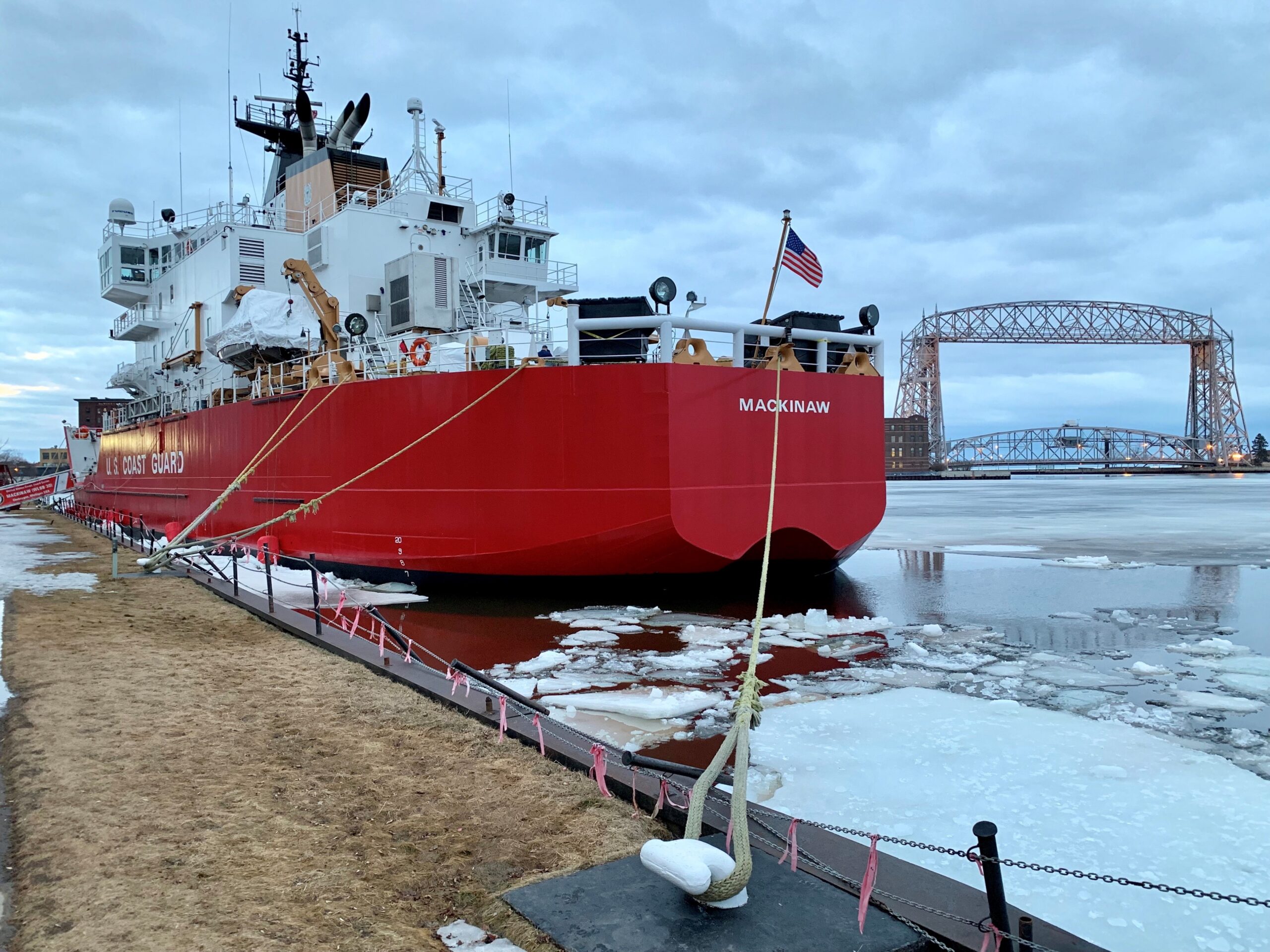 Twin Ports see latest cargo shipment in nearly 50 years as Great Lakes ice cover nears record low