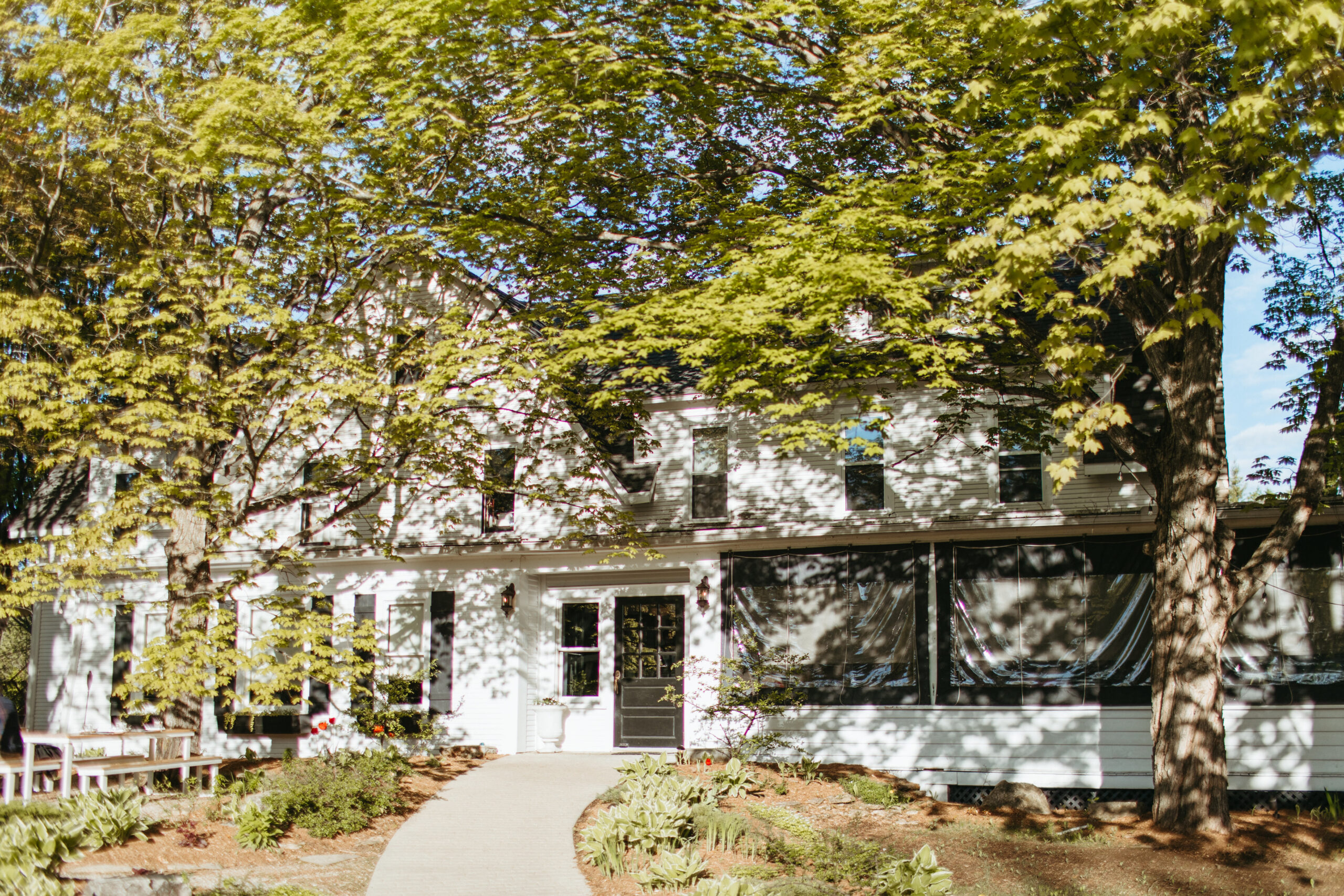 Wickman House exterior in Ellison Bay, Wisconsin