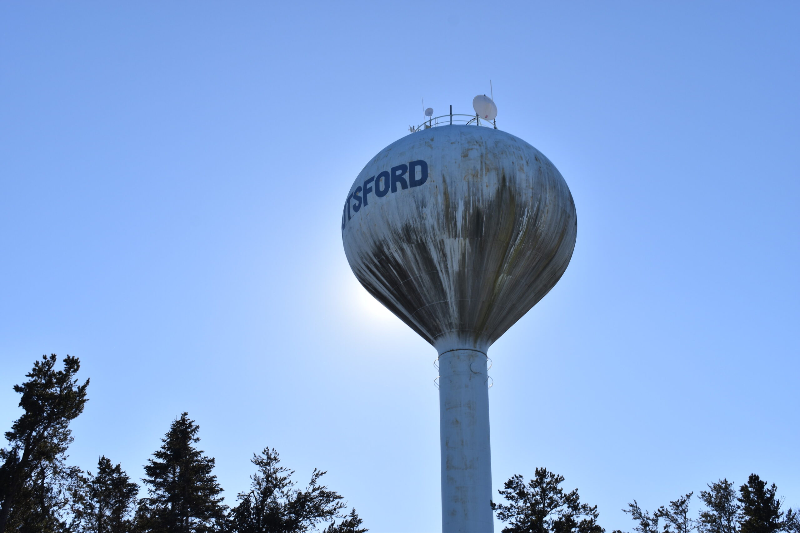 Abbotsford water tower