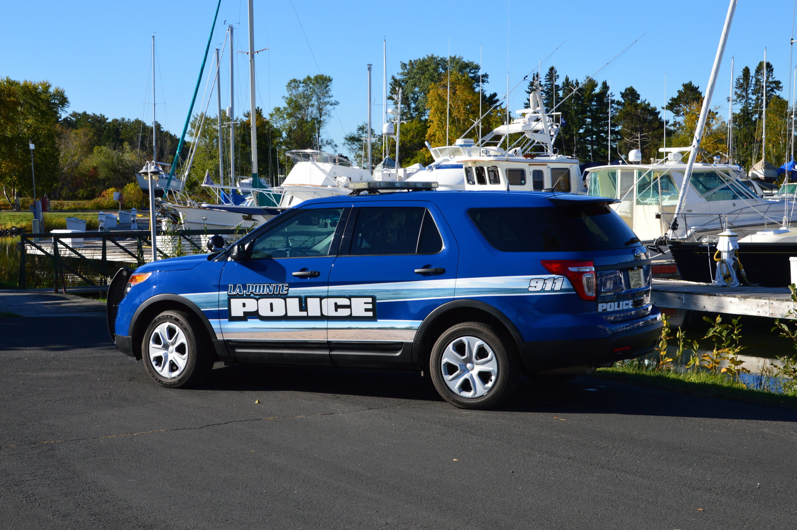 La Pointe Police Department squad car