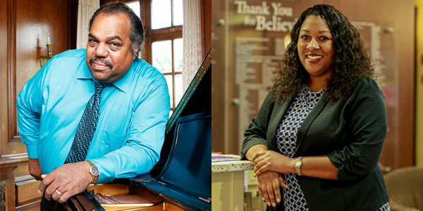 Daryl Davis (pictured left) and La'Tanya Campbell (pictured right)