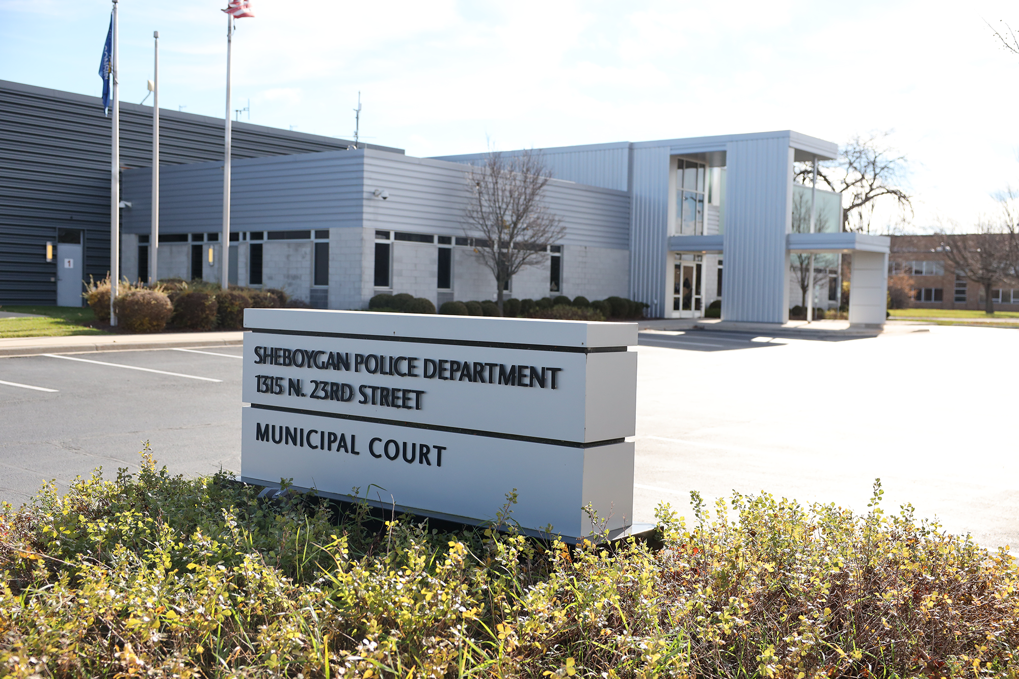 The Sheboygan Police Department building is photographed on Nov. 8, 2022 in Sheboygan