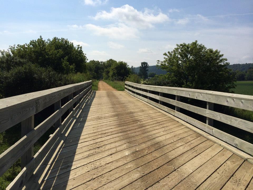 A part of the Elroy-Sparta State Trail