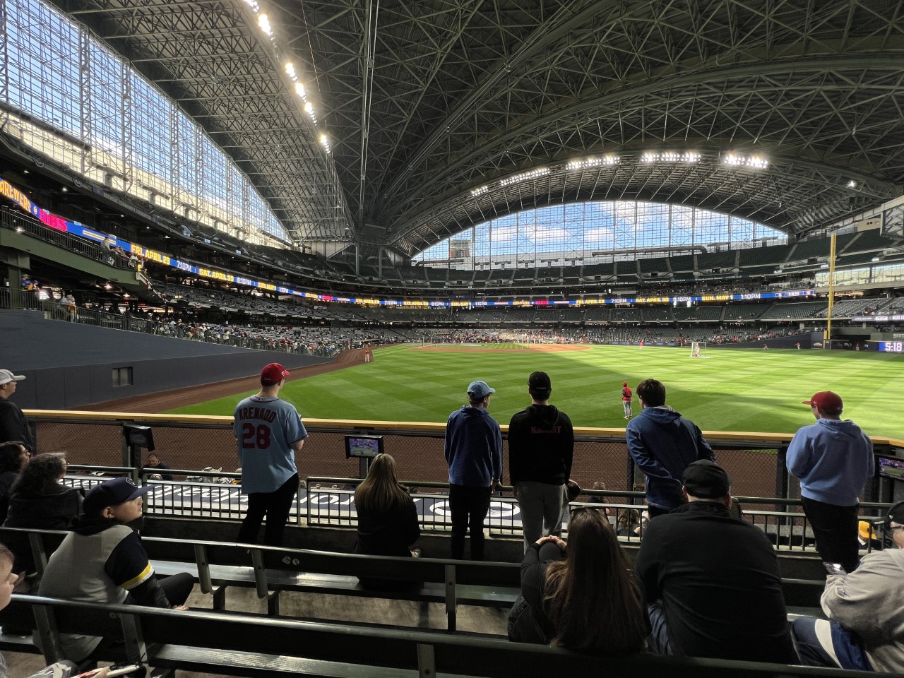 Inside shot of American Family Field