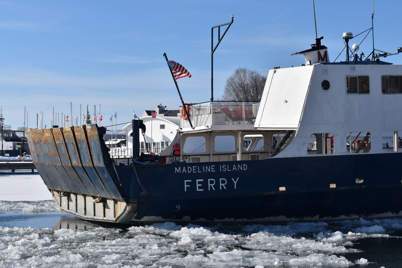 A ferry line is a vital link to the mainland for a Lake Superior island. Now, its assets may be sold.