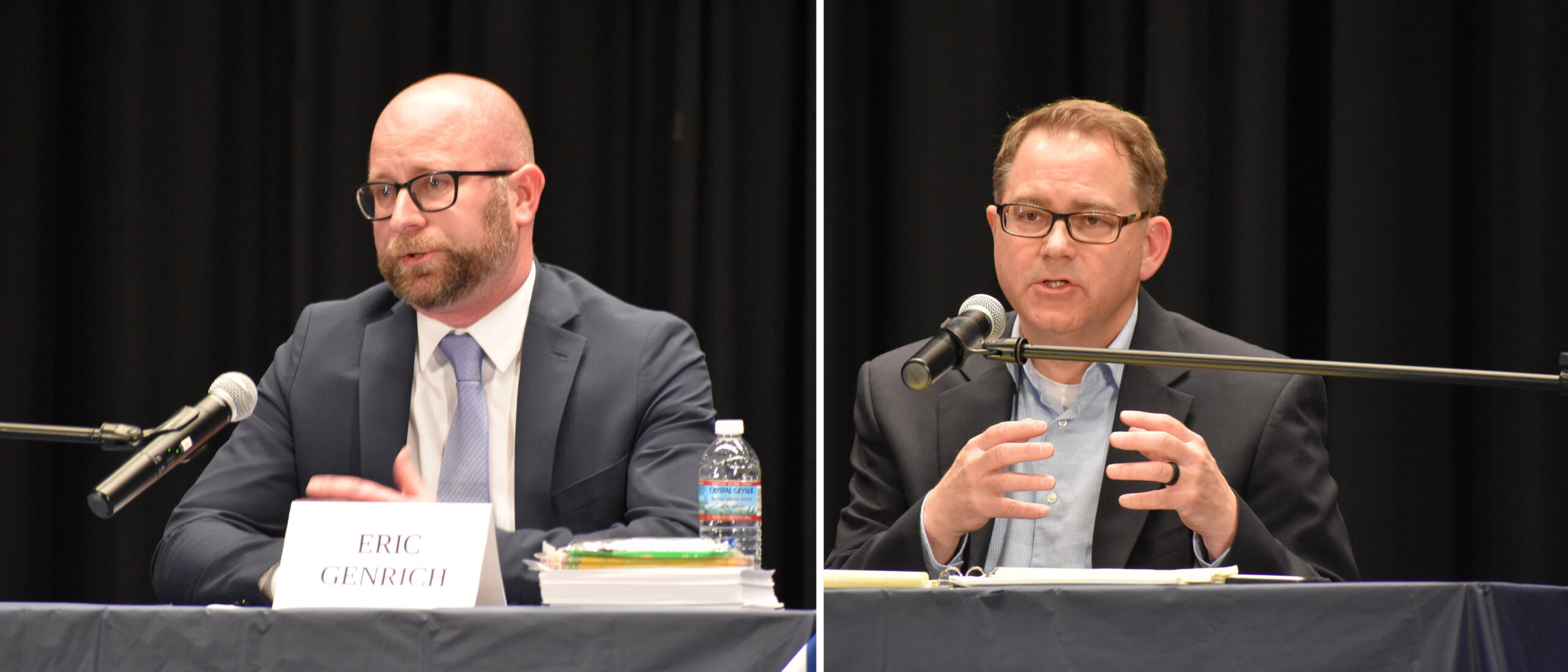 Incumbent Green Bay Mayor Eric Genrich and Chad Weininger will face off in the April 4 election.