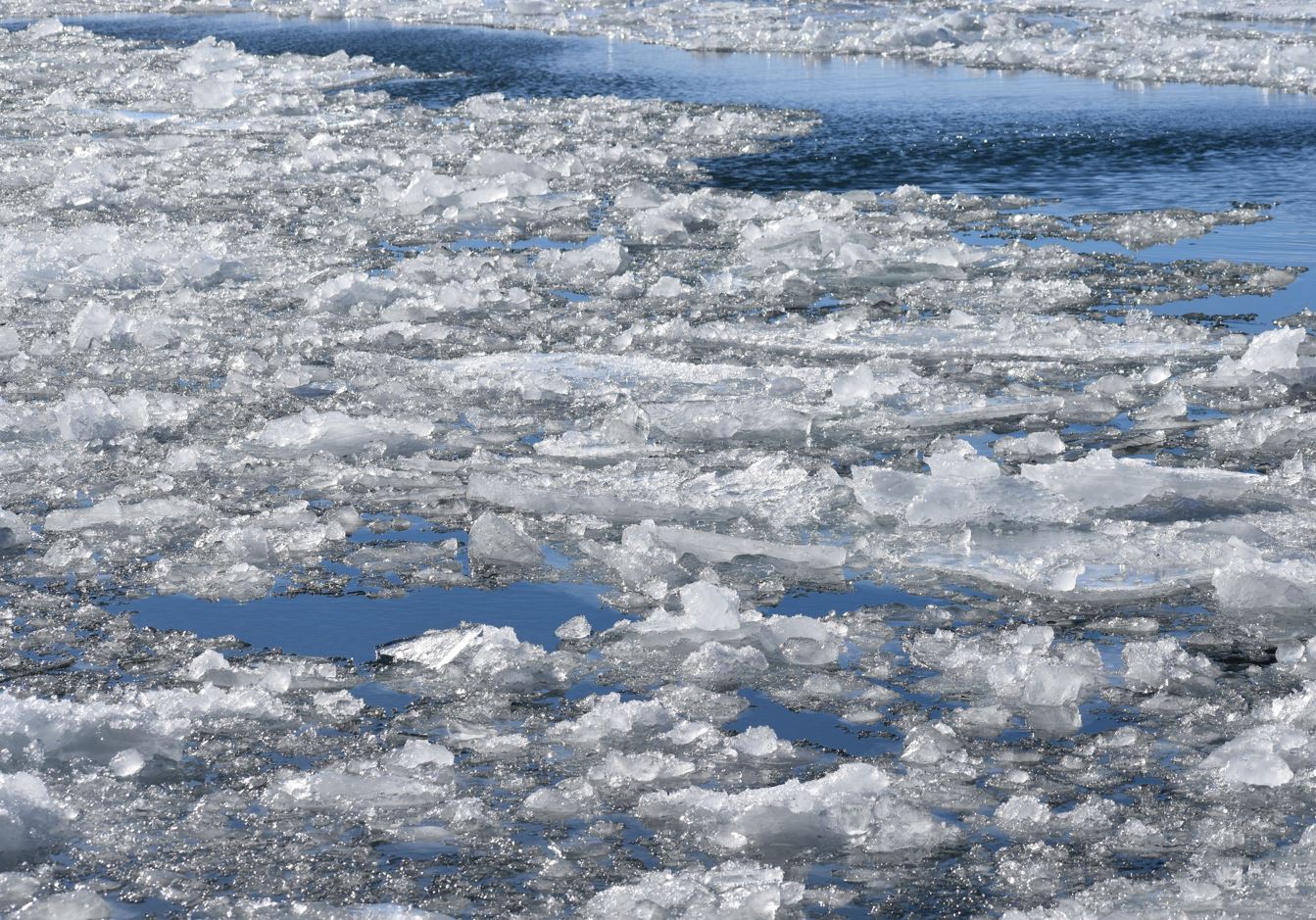 Ice on Lake Superior